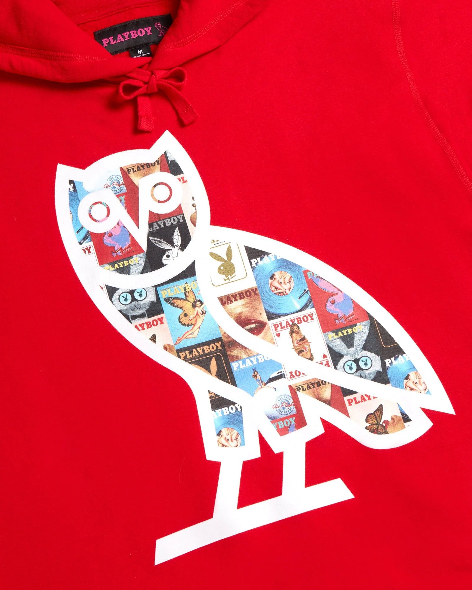 Drake OVO x PLAYBOY MAGAZINE OG OWL HOODIE Size US XL / EU 56 / 4 - 5 Thumbnail