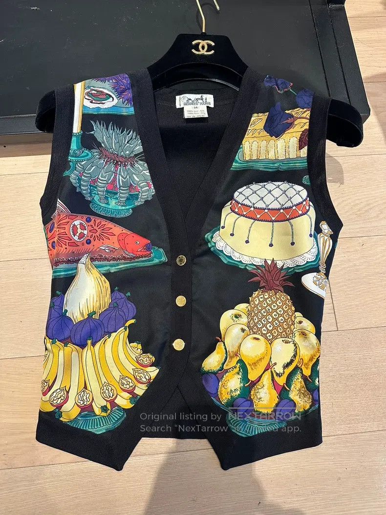 Hermes Hermes Printed Vest Size XS / US 0-2 / IT 36-38 - 8 Thumbnail
