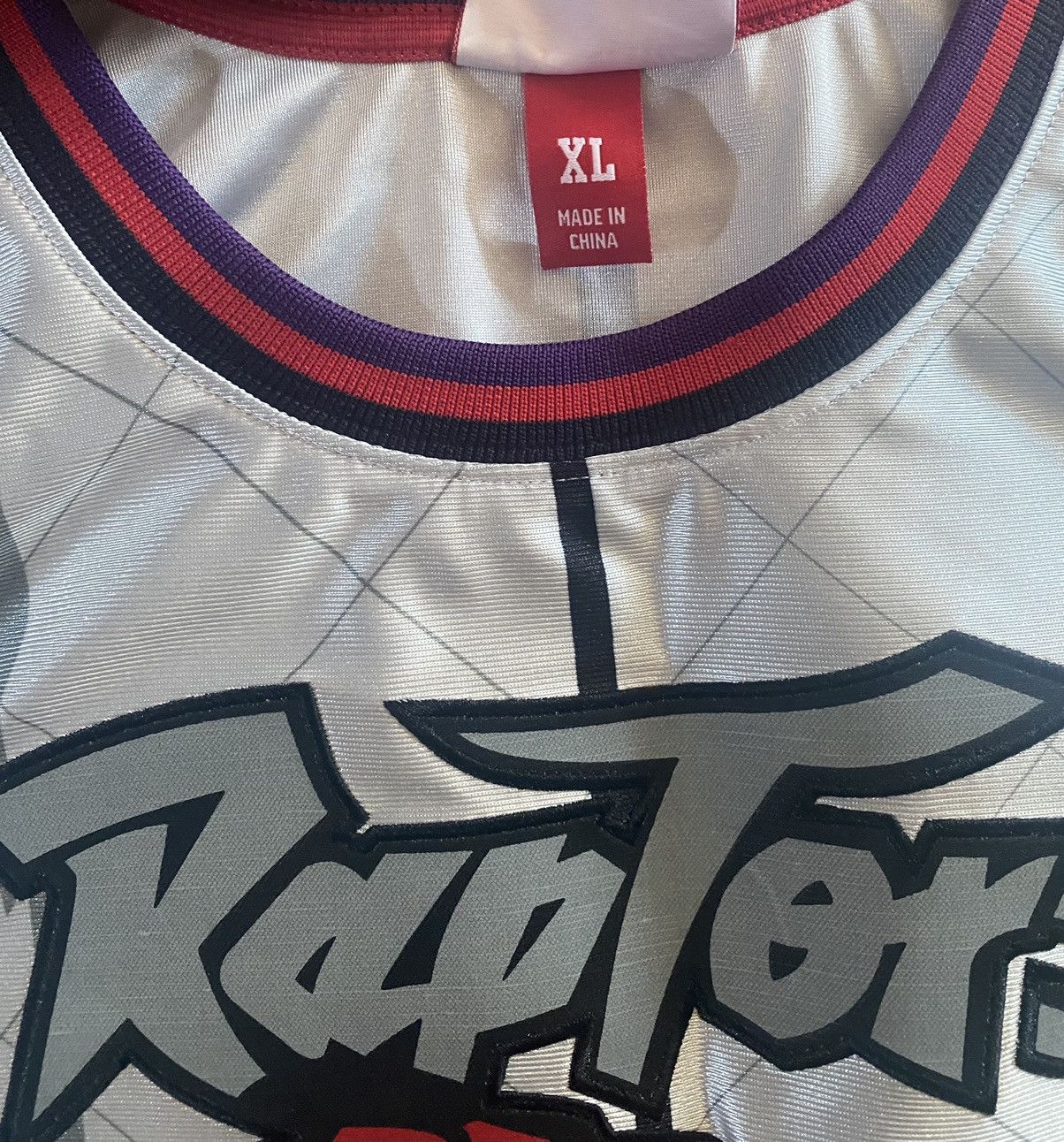 Mitchell & Ness Vince Carter 75th Anniversary Raptors Jersey! Size US XL / EU 56 / 4 - 5 Thumbnail