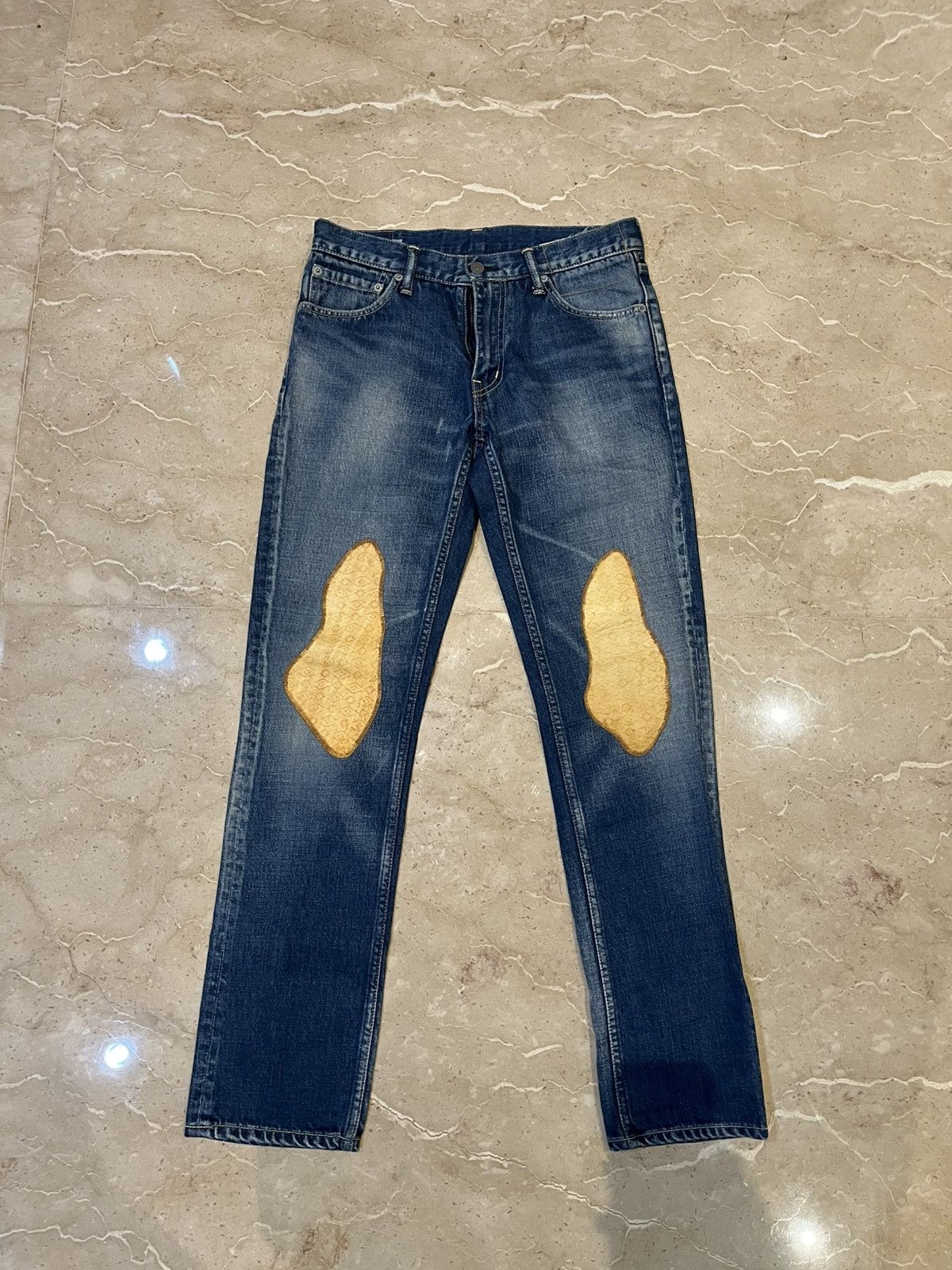 Visvim VISVIM SOCIAL SCULPTURE DAMAGED-12 wash 03 jeans