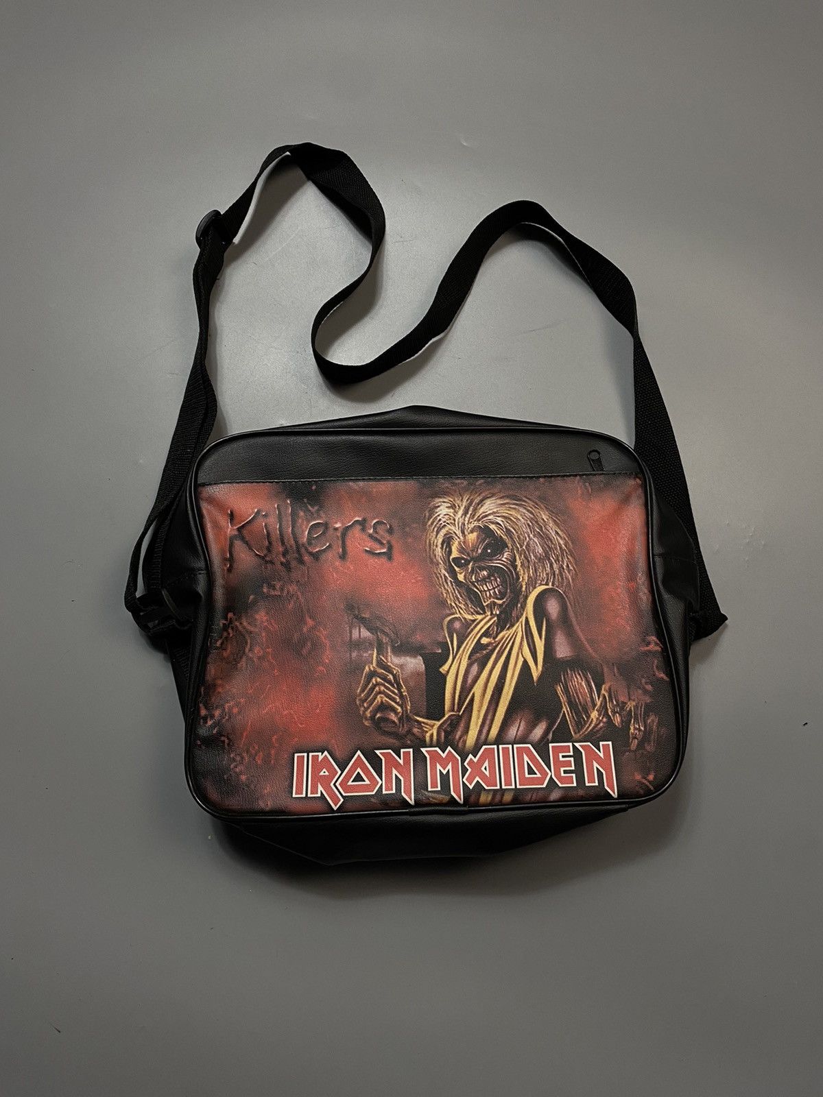 Band Tees × Iron Maiden × Vintage Iron Maiden vintage shoulder bag Rock merch y2k Size ONE SIZE - 1 Thumbnail