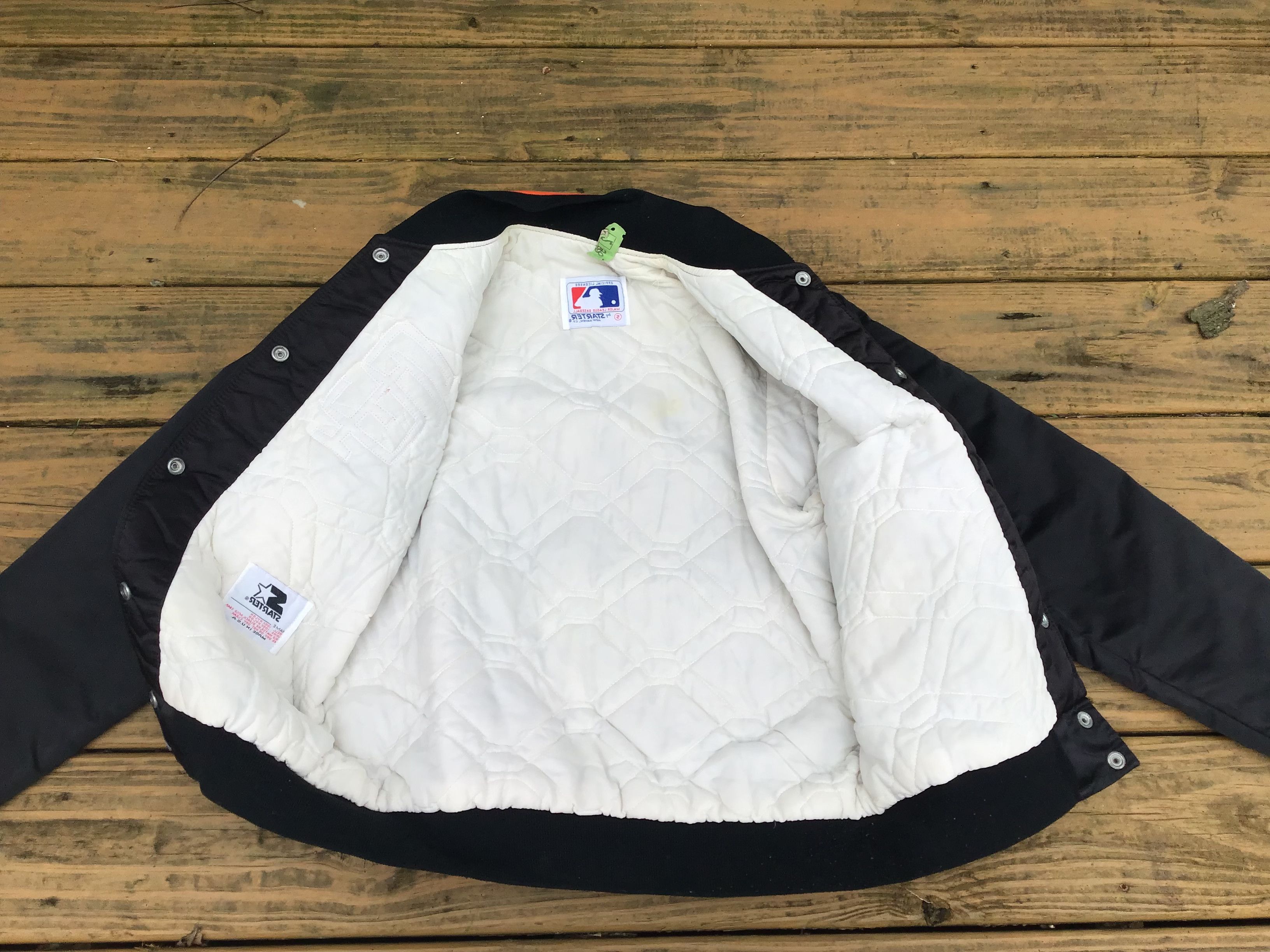 Starter Vtg 80s SF GIANTS Starter Satin Jacket – Small Size US S / EU 44-46 / 1 - 2 Thumbnail