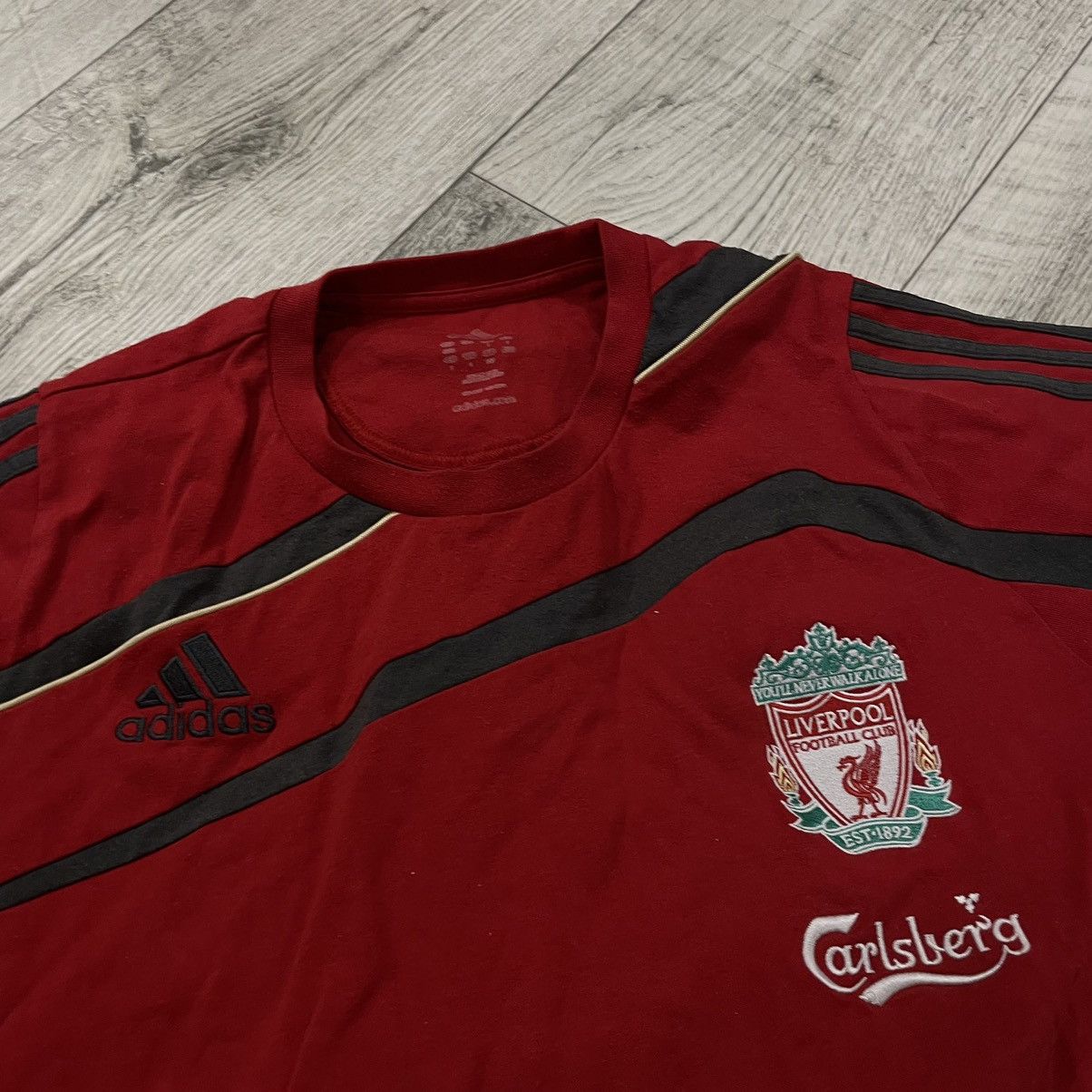 Adidas adidas Liverpool Carlsberg red soccer tee jersey shirt Size US L / EU 52-54 / 3 - 2 Thumbnail