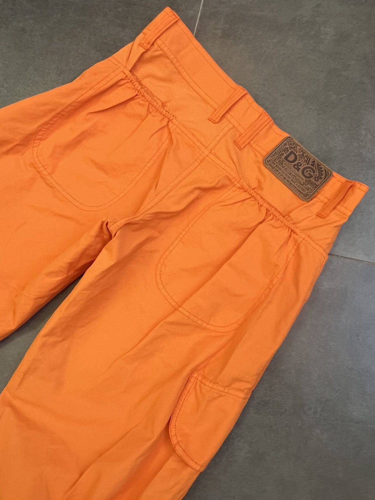 Dolce & Gabbana × Vintage Japan worker style Vintage Dolce Gabbana Capri pants nylon Size 28" / US 6 / IT 42 - 5 Thumbnail