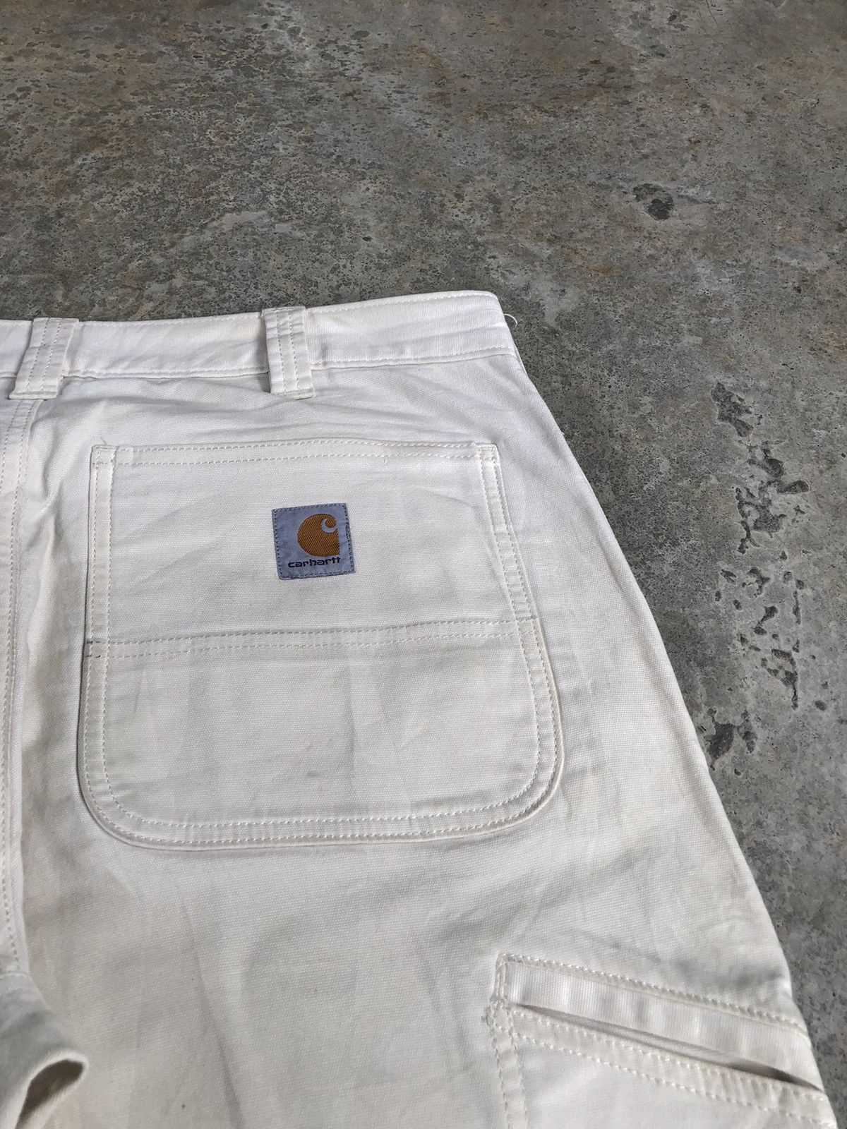 Carhartt Carharrt Double Knee Distressed Jeans Size US 33 - 17 Thumbnail