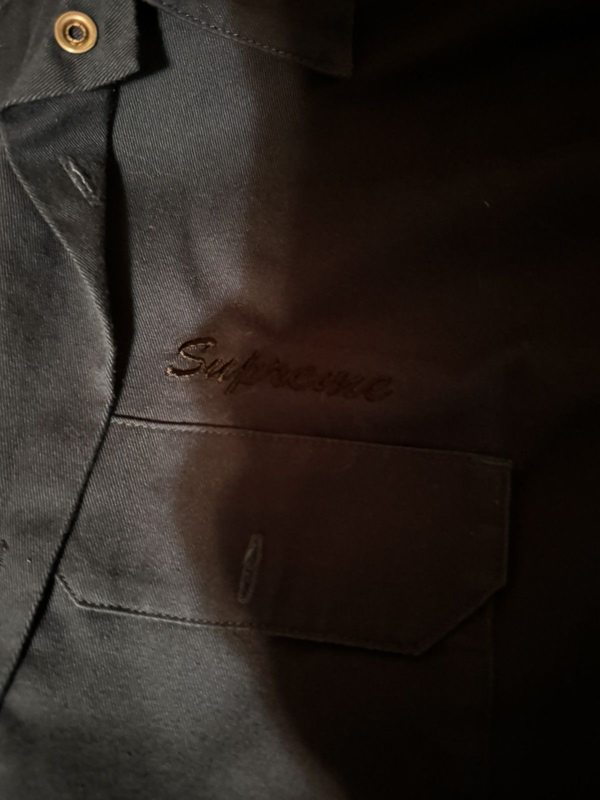 Supreme Supreme Snow White 2024 work shirt Size US XL / EU 56 / 4 - 3 Thumbnail