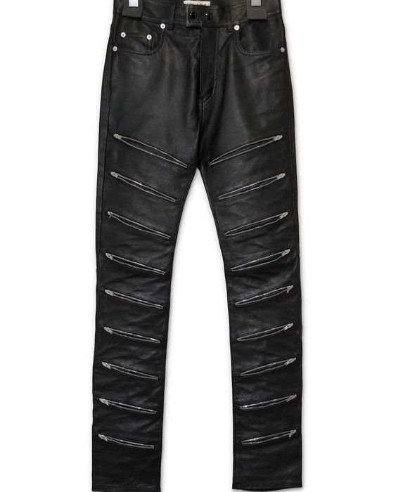 Saint Laurent Paris saint laurent Multi-Zip Leather Pants | Grailed