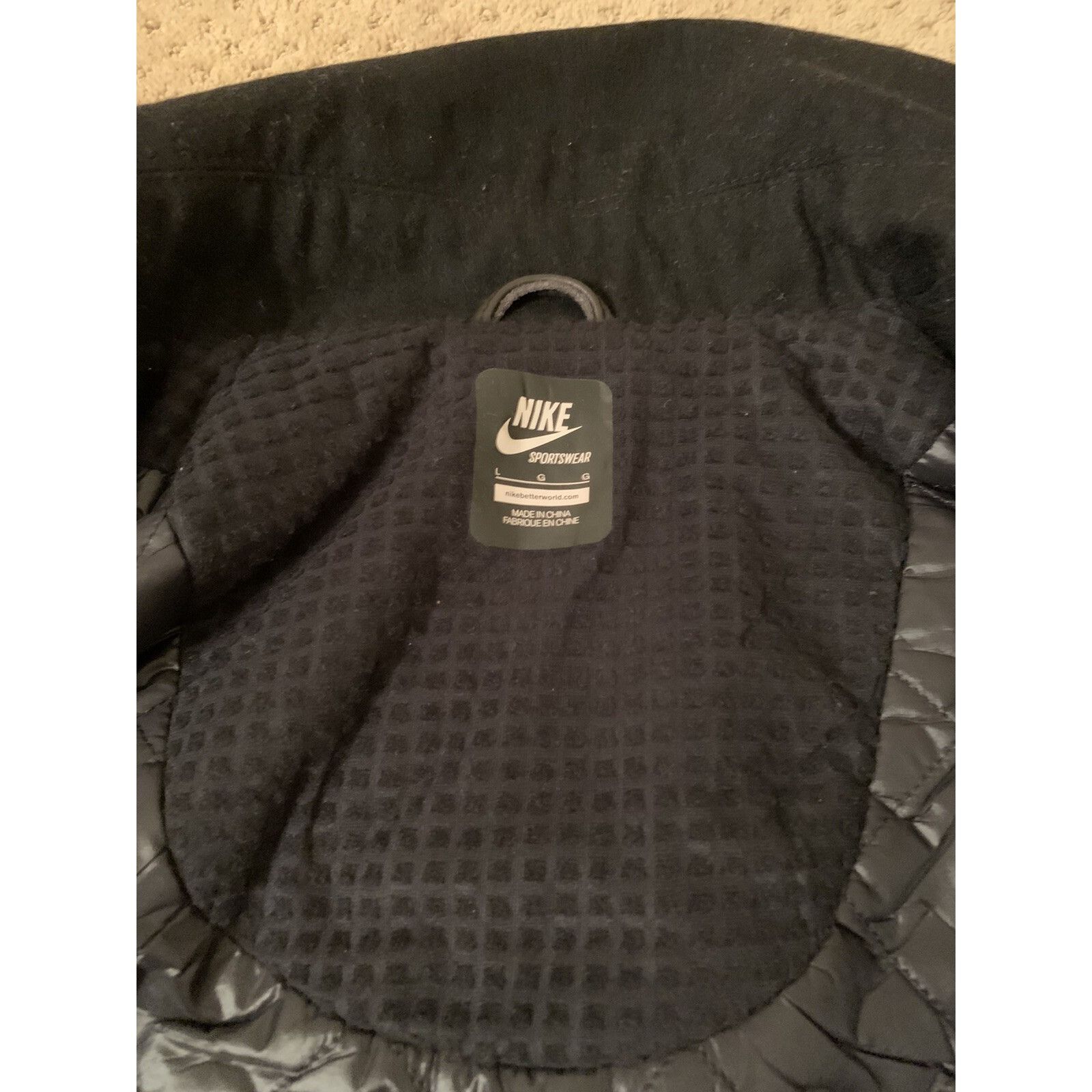 Nike Nike Sportswear LeBron James Peacoat Destroyer Jacket Wool L Size US L / EU 52-54 / 3 - 8 Thumbnail