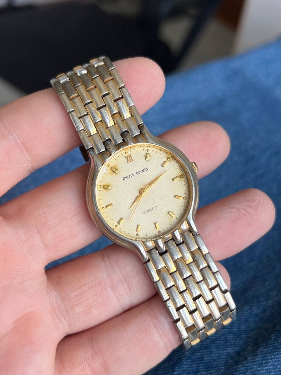 Designer 1990s Pierre Cardin Futuristic Vintage Watch Japanese style Size ONE SIZE - 1 Thumbnail