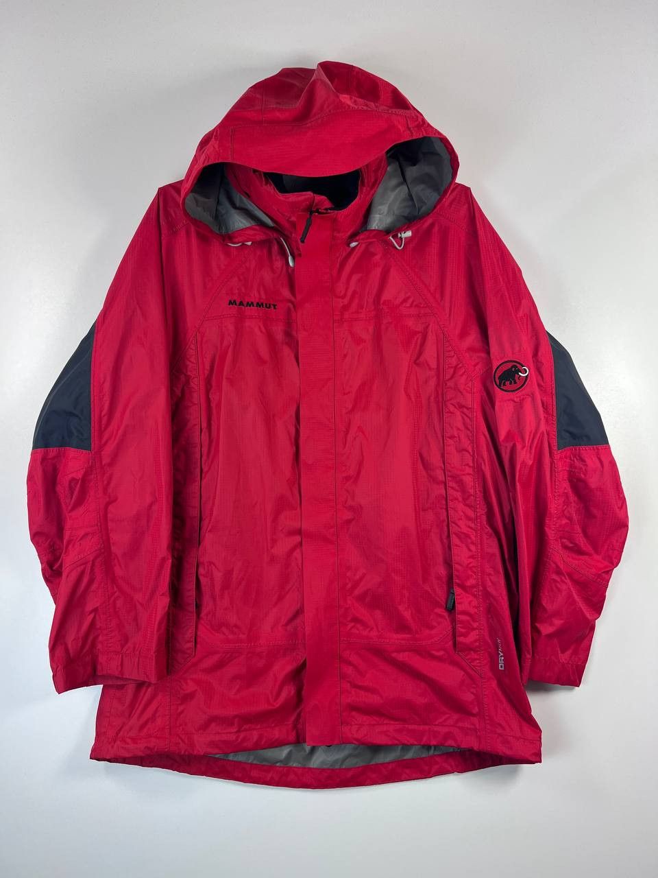 Mammut Mammut DRYtech Red Waterproof Hooded Jacket Size L Size L / US 10 / IT 46 - 1 Thumbnail