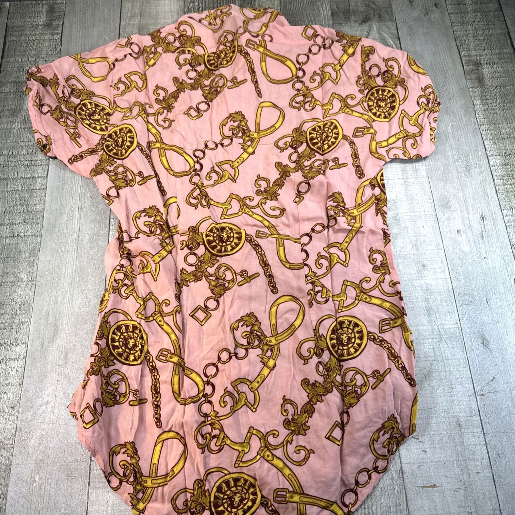 Vintage Women’s Button-Up Shirt Size Small Pink Unbranded Shirt Women XS- Adult Small? Size S / US 4 / IT 40 - 4 Thumbnail