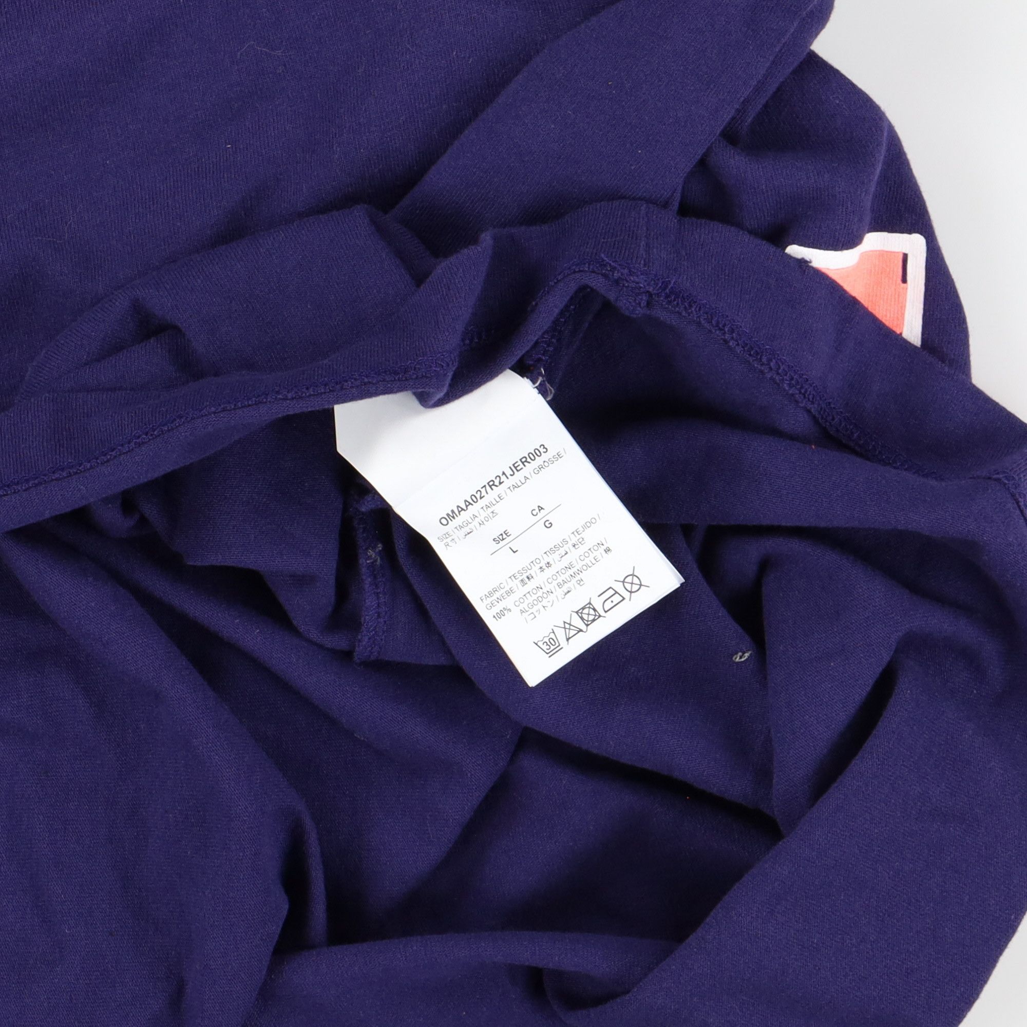 Off-White Blue Marker Arrows Logo T-Shirt Size US L / EU 52-54 / 3 - 7 Thumbnail