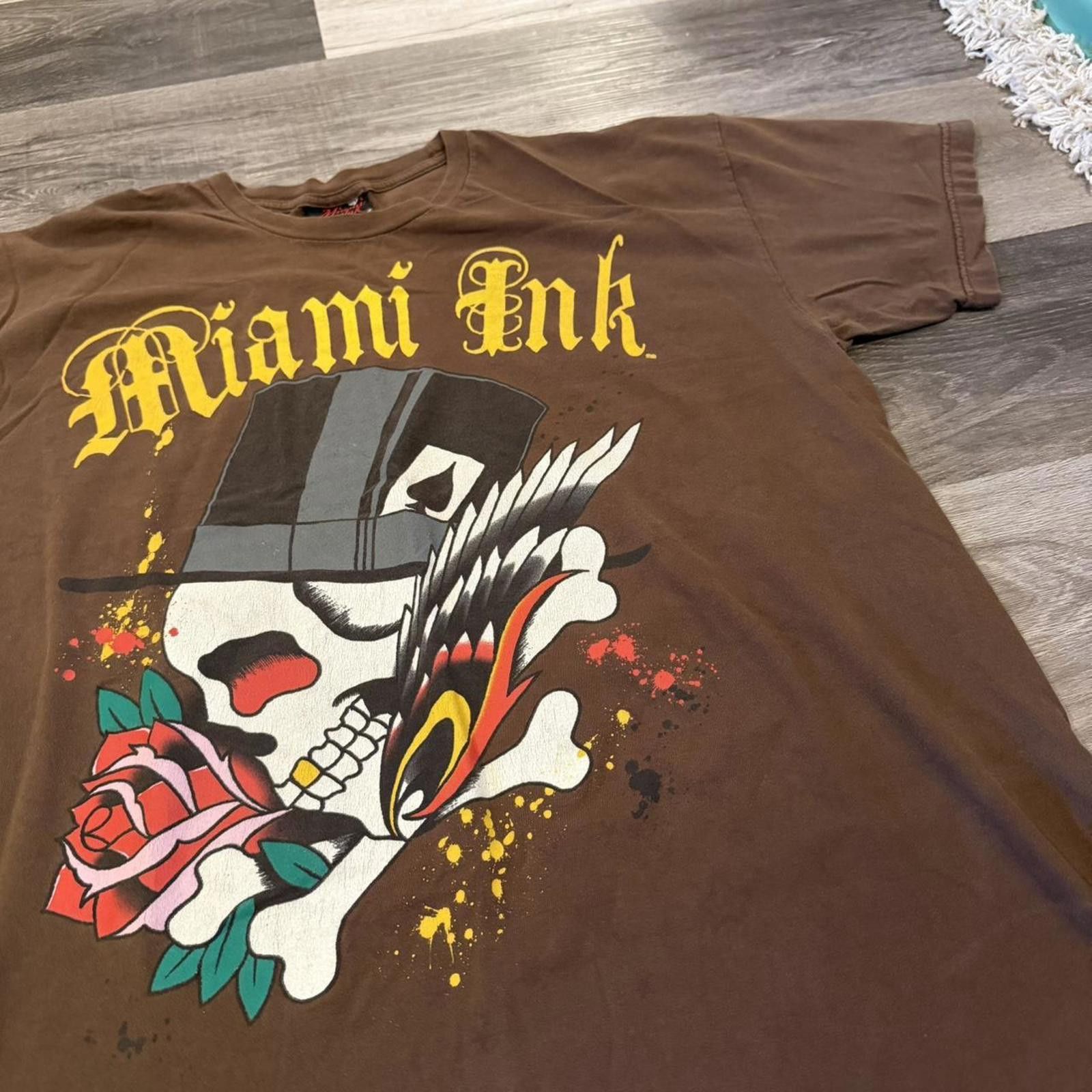 Other vintage Miami ink tattoo t shirt 2008 XL Size US XL / EU 56 / 4 - 1 Thumbnail