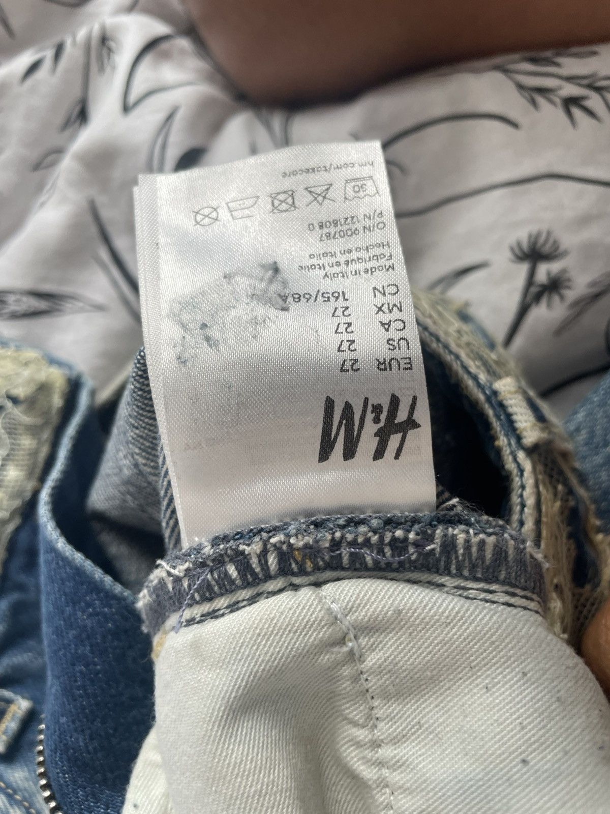 H&M × Jean-Michel Basquiat Jeans H&M x Jean Michel Basquiat Size 26" / US 2 / IT 38 - 6 Thumbnail