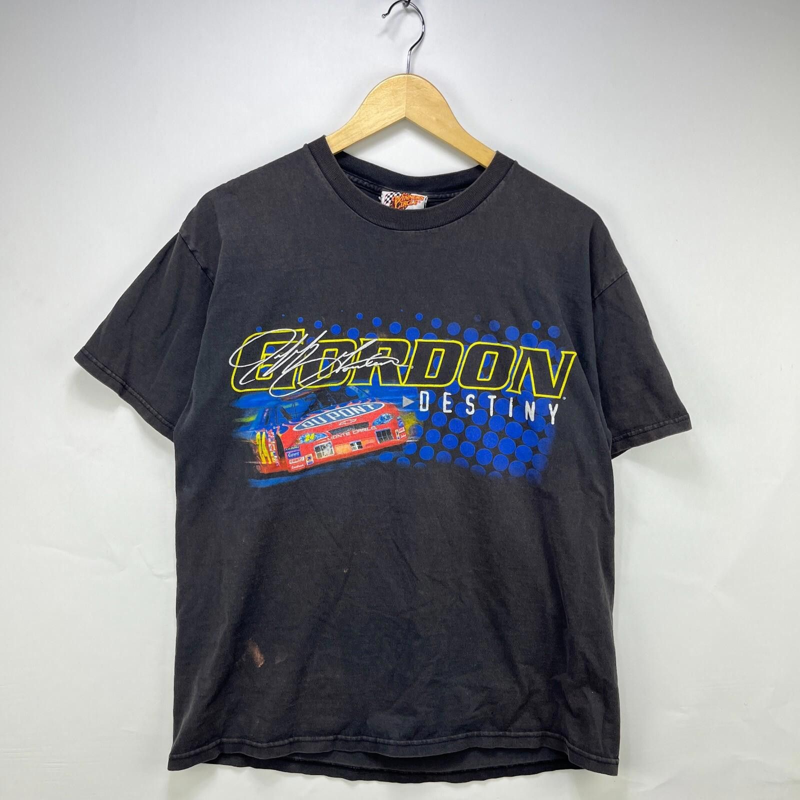 NASCAR Vintage NASCAR Jeff Gordon Sun Faded T Shirt Large Racing Size US L / EU 52-54 / 3 - 1 Thumbnail