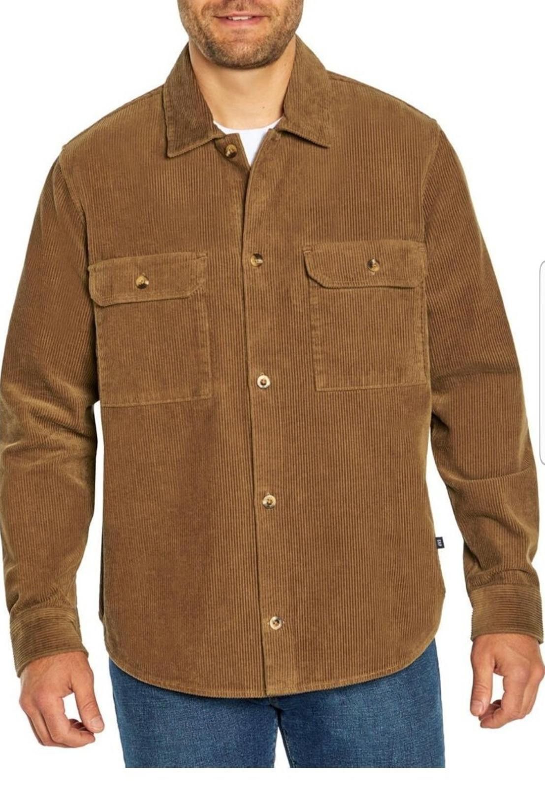 Gap Gap Mens Medium Corduroy Long Sleeve Button Up Cotton Shirt Size US M / EU 48-50 / 2 - 8 Thumbnail