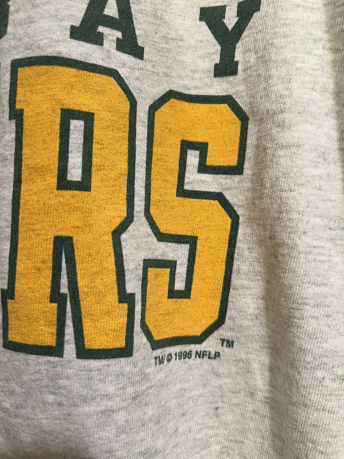 Vintage 1996 Green Bay Packers NFL Single Stitch Size US XXL / EU 58 / 5 - 4 Thumbnail