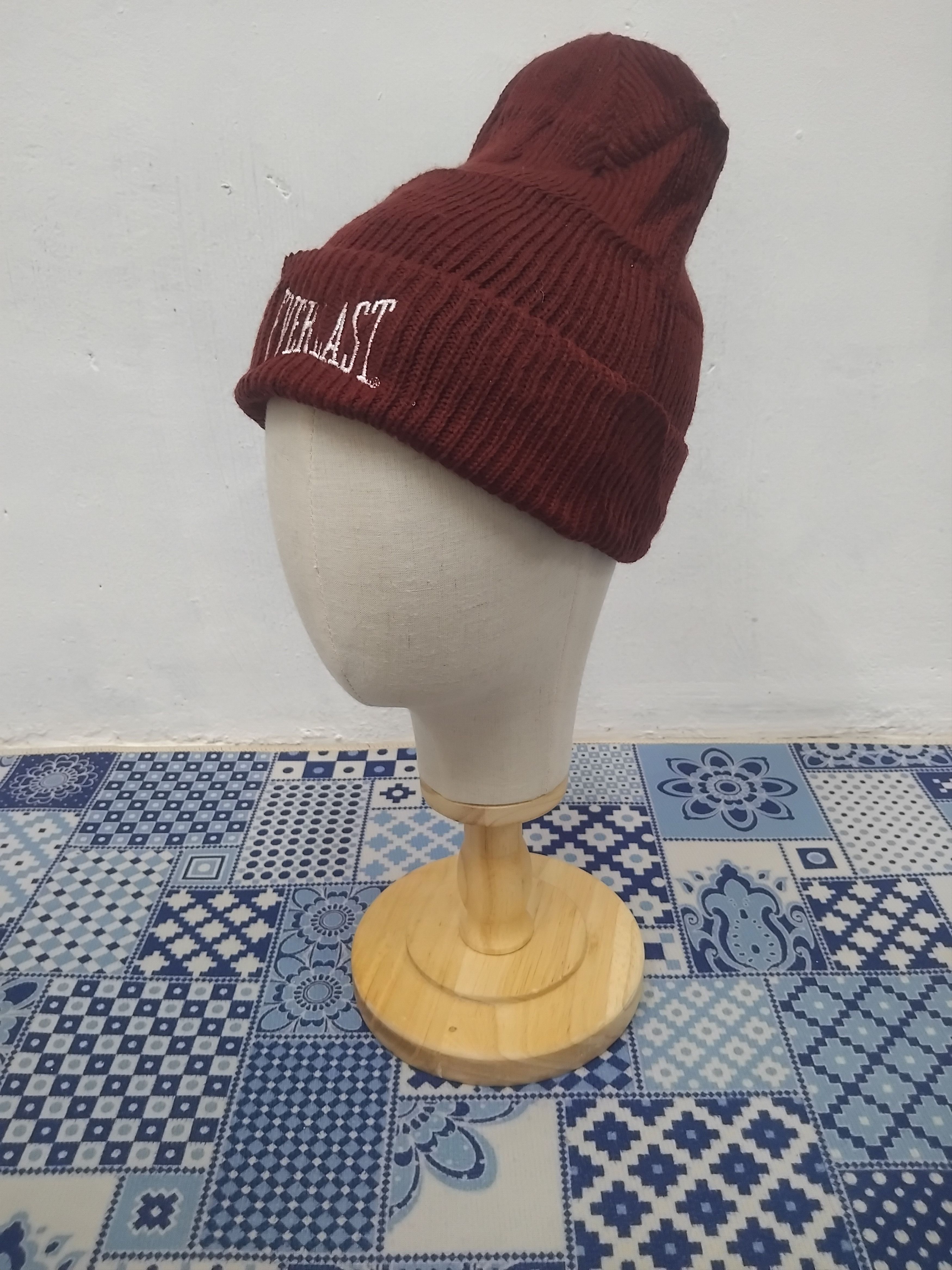 Japanese Brand 💥Everlast maroon beanie Size ONE SIZE - 5 Thumbnail