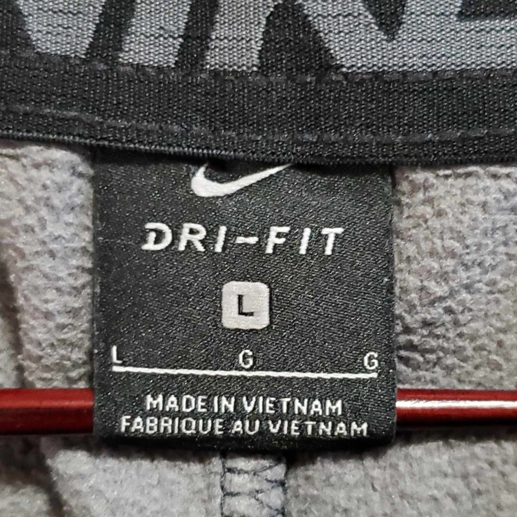 Nike Nike Dri-FIT Sweat Pants Sweatpants Adult Large L Heathered Gray Mens Size US 33 - 3 Thumbnail