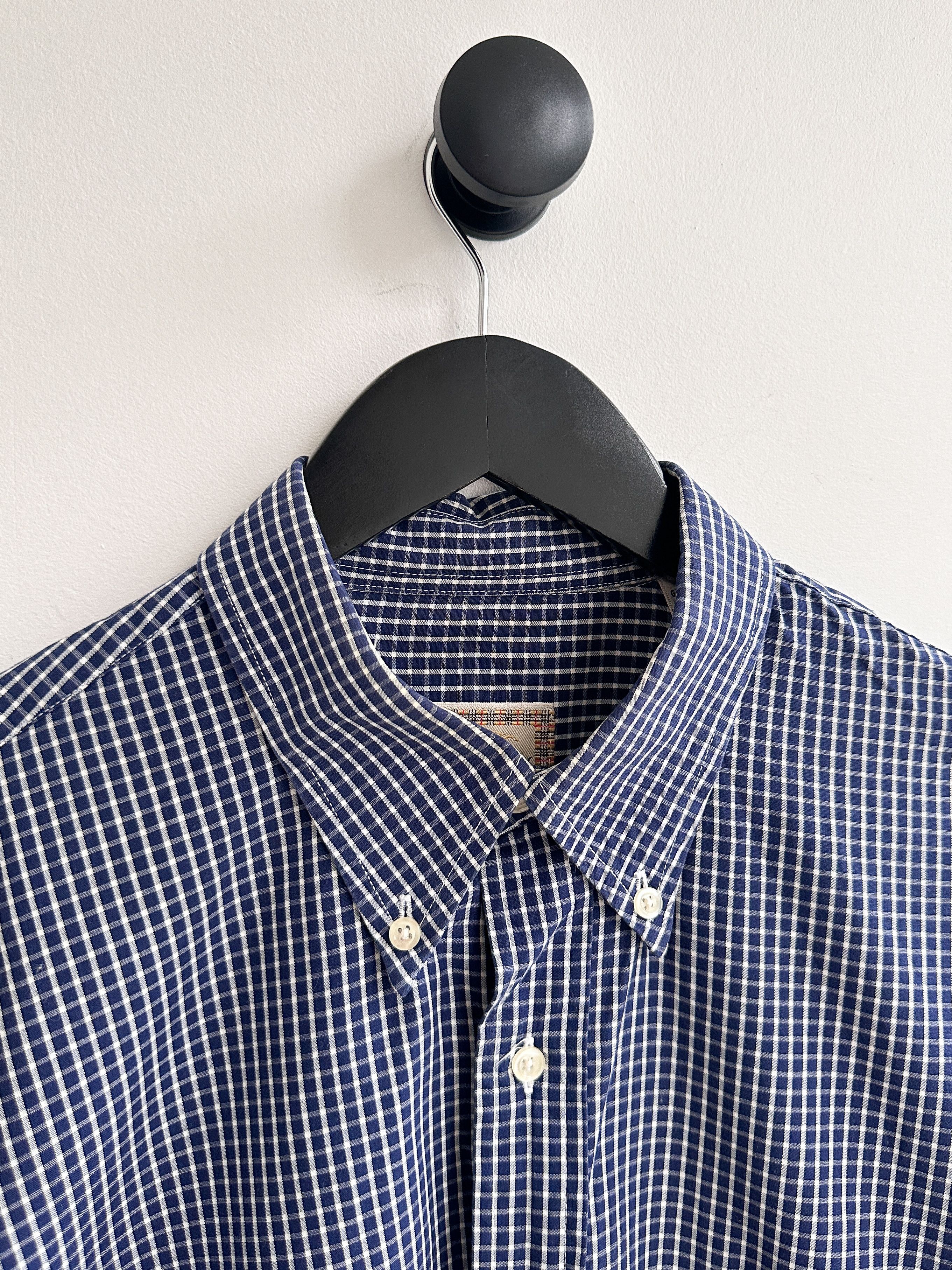 Burberry Vintage Thomas Burberry Check Shirt Size US XL / EU 56 / 4 - 5 Thumbnail