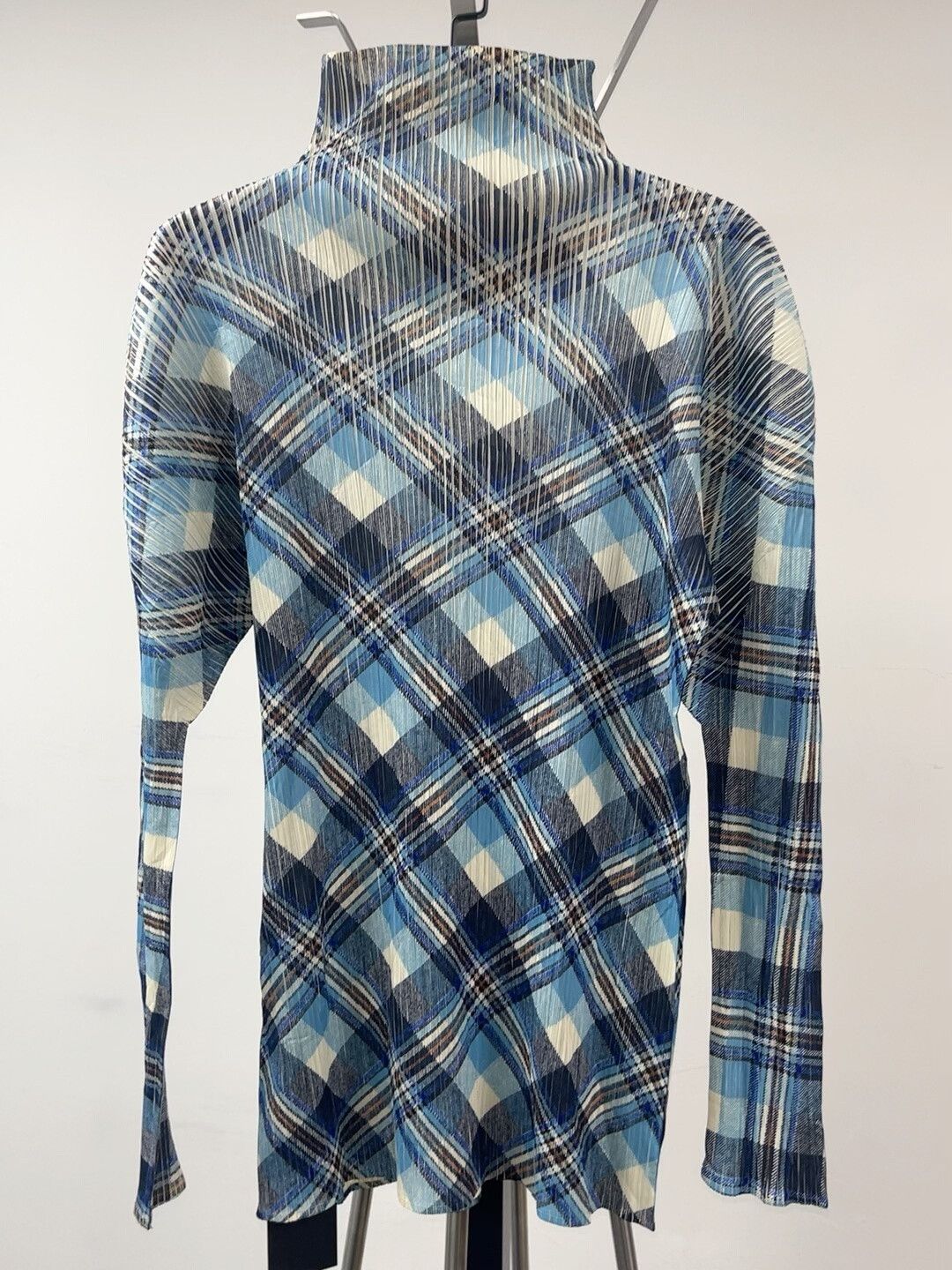 Pleats Please Issey Miyake pleats please issey miyake checkered top Size S / US 4 / IT 40 - 1 Thumbnail