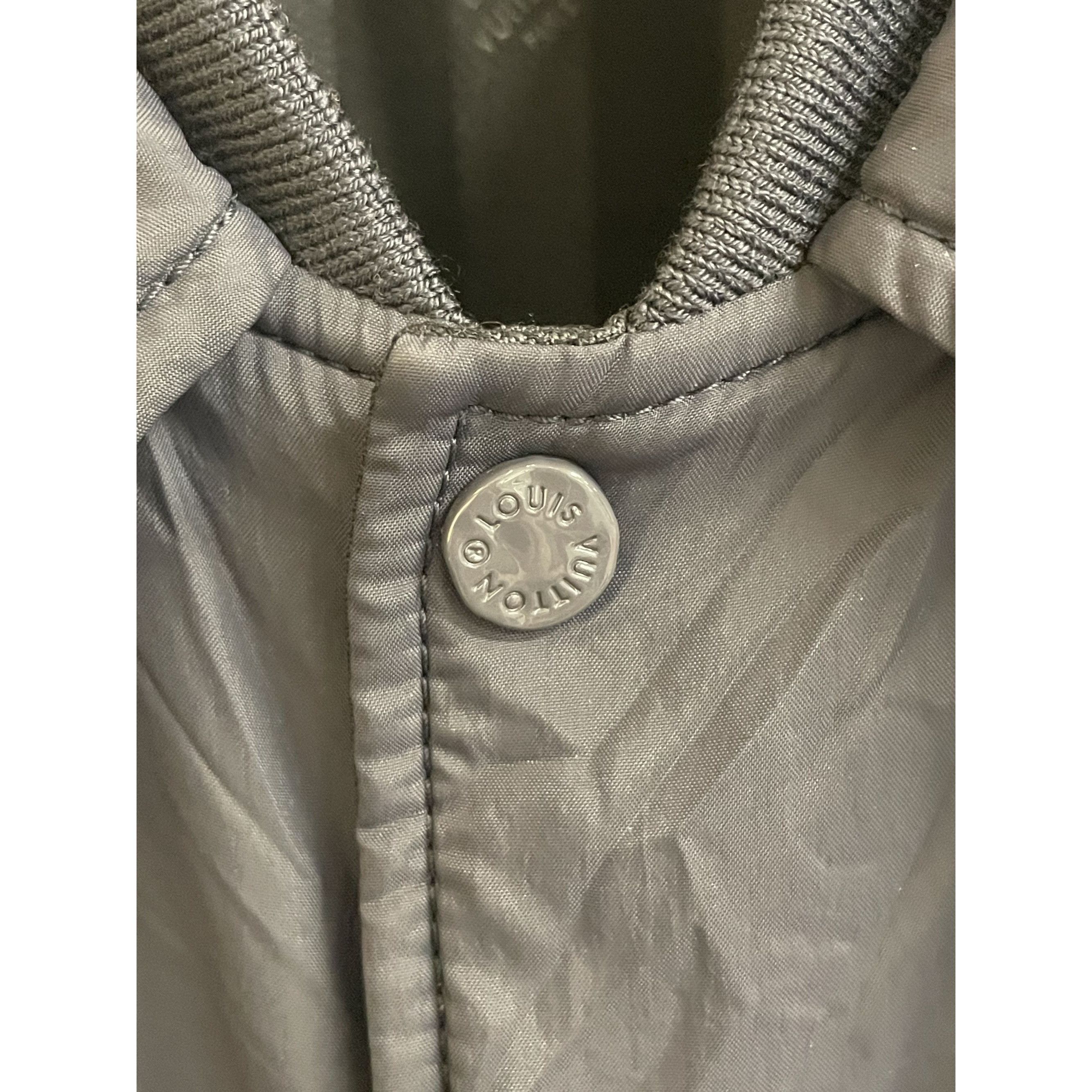 Louis Vuitton Louis Vuitton Mens Navy Quilted Jacket Size 52 Size US L / EU 52-54 / 3 - 8 Thumbnail