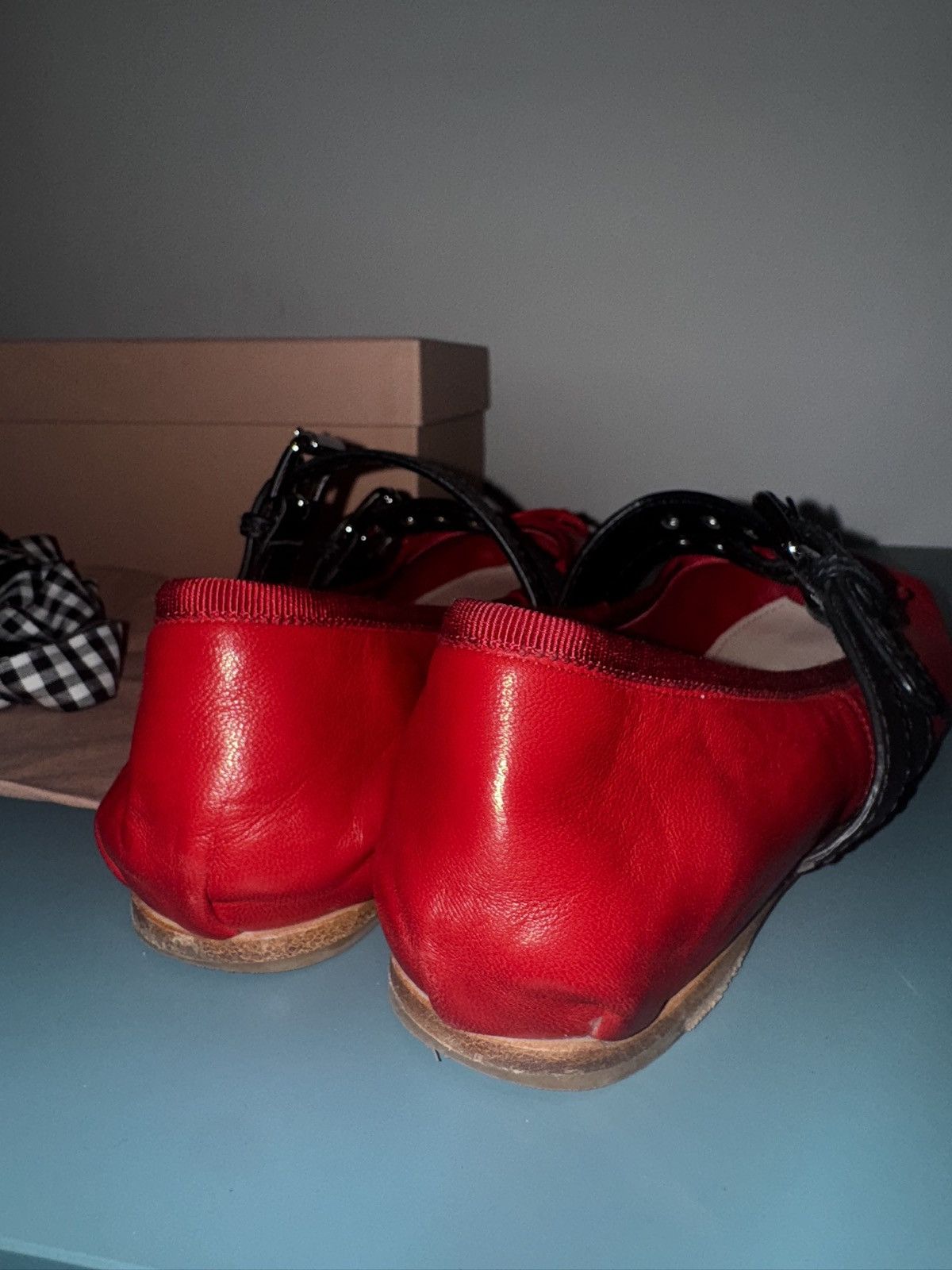 Miu Miu Miu Miu Leather ballet flats Size US 6.5 / IT 36.5 - 5 Thumbnail