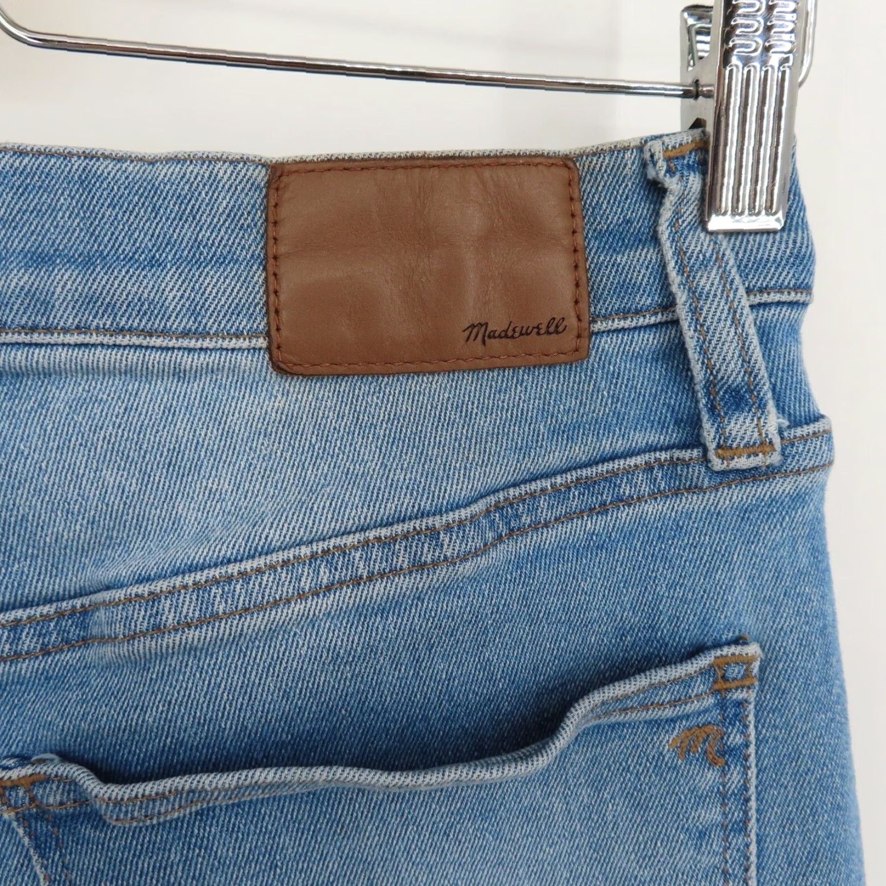 Madewell Madewell Womens Jeans 28 High Rise Skinny Crop Denim 5-Pocket Blue Size 28" / US 6 / IT 42 - 7 Thumbnail