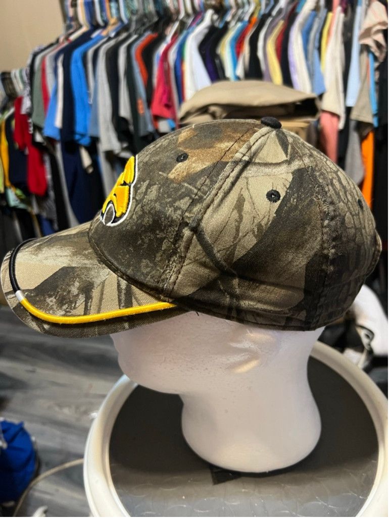 The Game Men's The Game Camo Yellow Eagle Logo Baseball Cap One Size Size ONE SIZE - 2 Thumbnail