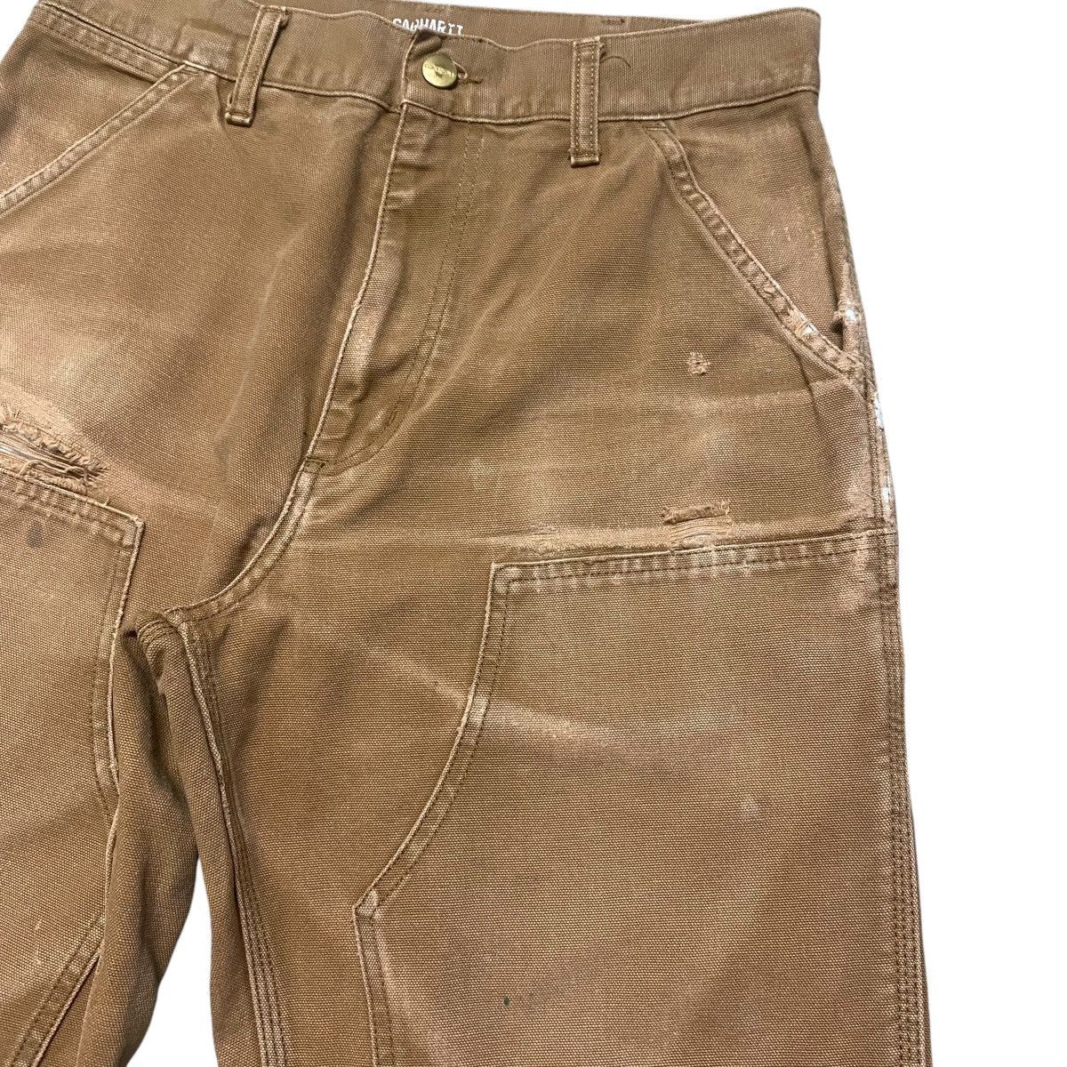 Carhartt Carhartt Wip Double Knee Dungaree Carpenter Pants Size US 28 / EU 44 - 5 Thumbnail