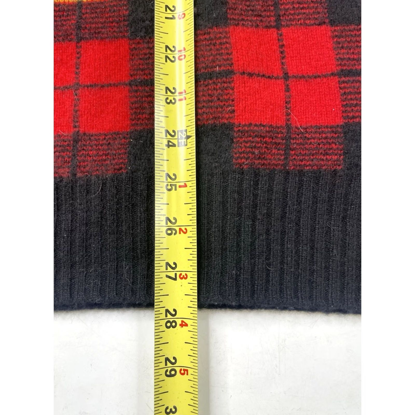 Ralph Lauren Ralph Lauren Polo Sweater Knit Plaid Shawl Collar Wool 2XL Men Red, Pullover, Regular Size, Wool Size US XXL / EU 58 / 5 - 3 Thumbnail