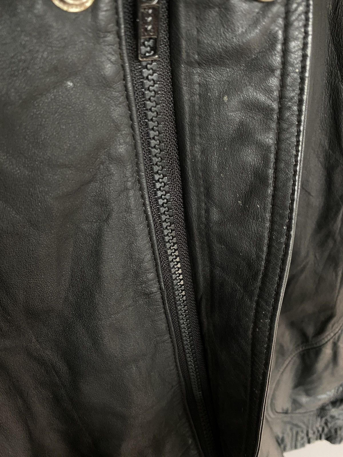 Valentino Vintage Valentino Uomo Leather Jacket 1990s Size US M / EU 48-50 / 2 - 7 Thumbnail
