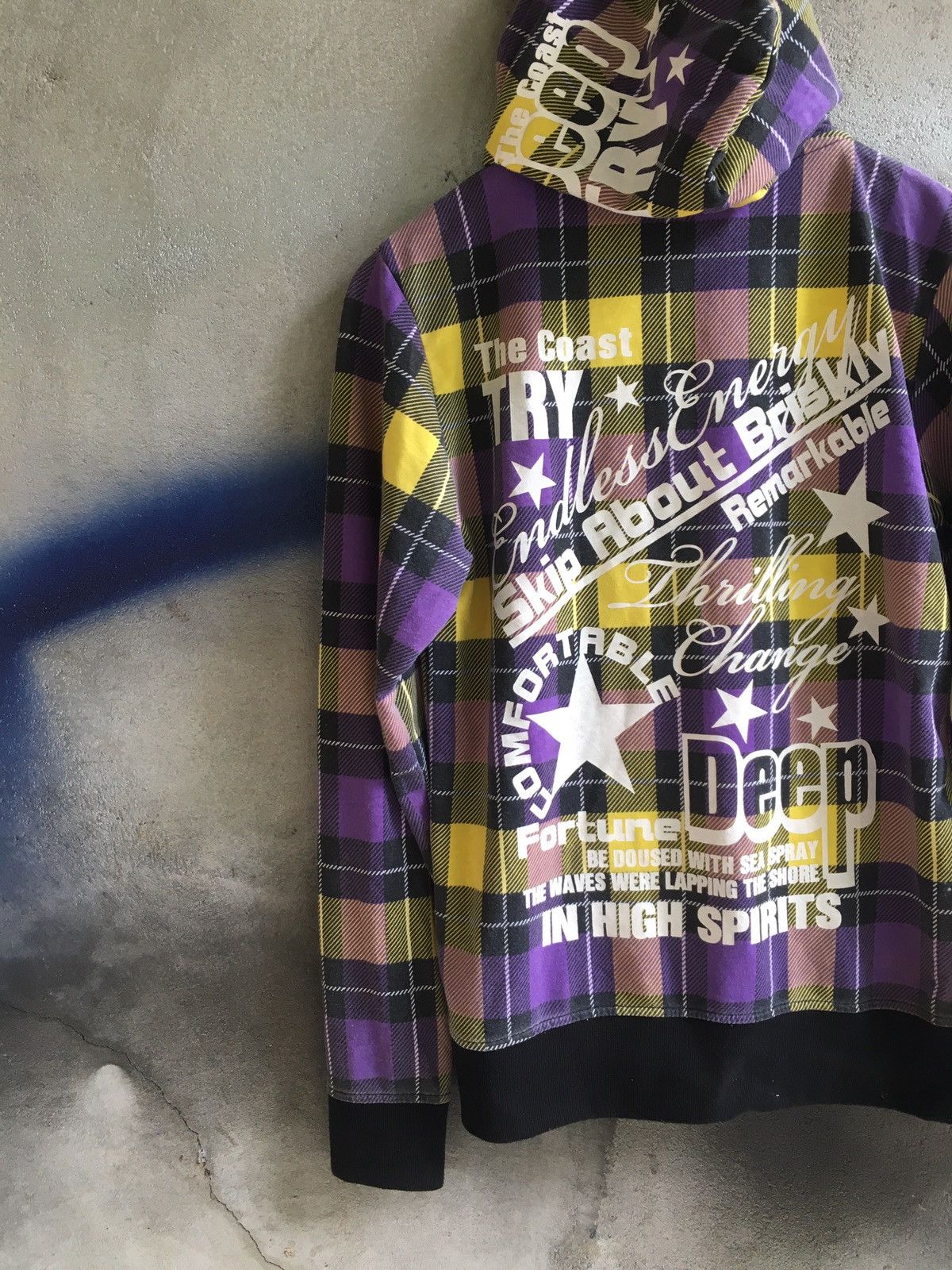 If Six Was Nine × Japanese Brand × Le Grande Bleu (L.G.B.) ~EXCUSE Poem Zipper Hoodie Ifsix Lgb Style Size US M / EU 48-50 / 2 - 4 Thumbnail