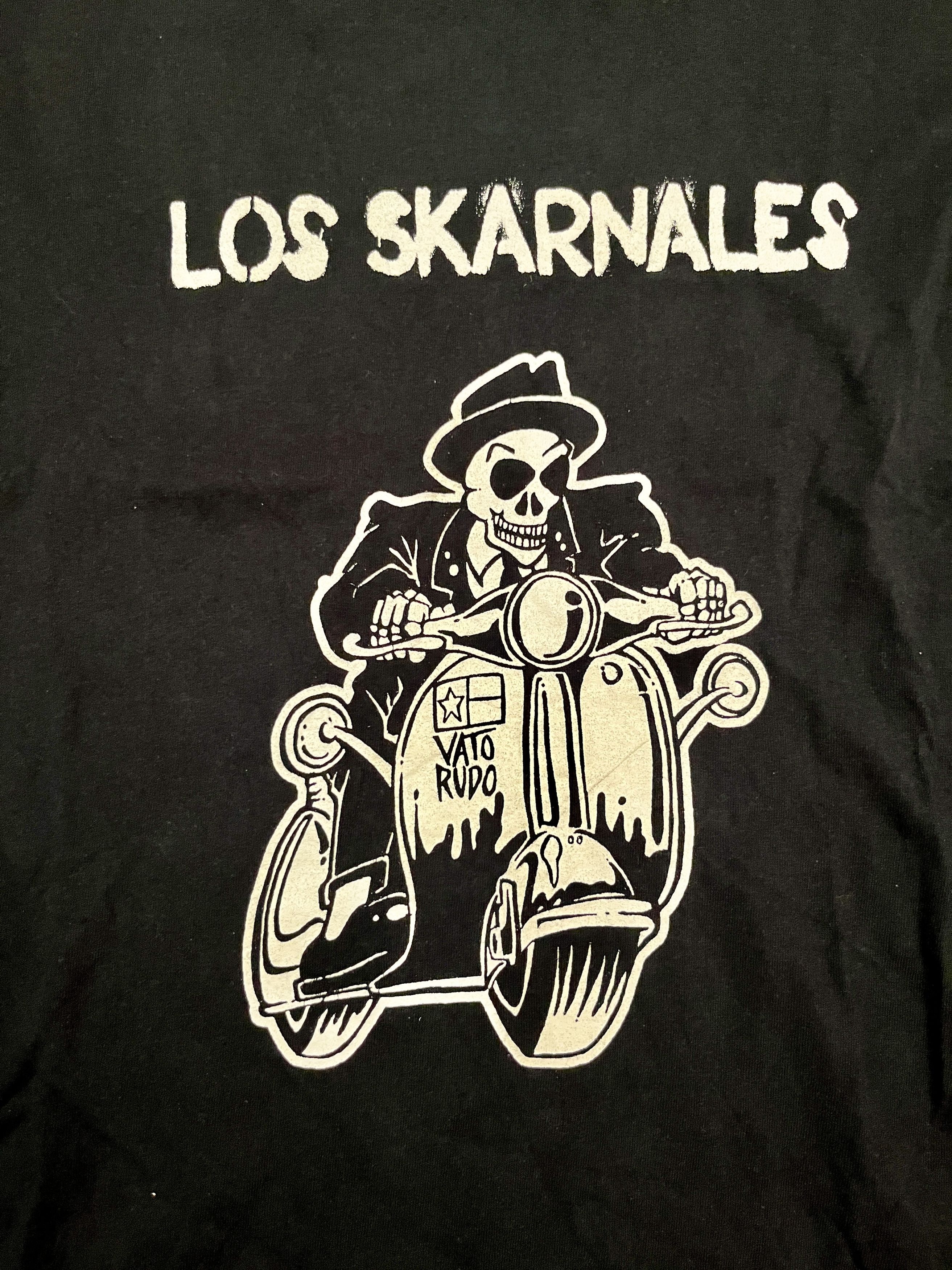 Vintage Los Skarnales Skeleton Scooter "Vato Rudo" Band Tee XL Size US XL / EU 56 / 4 - 2 Thumbnail