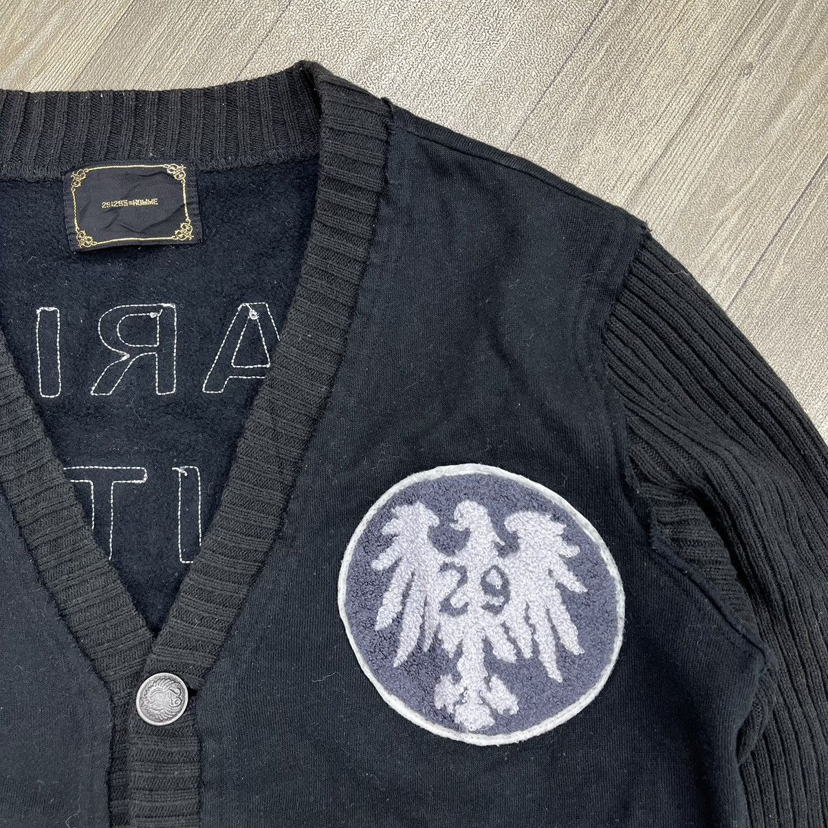 Japanese Brand Vintage 291295=Homme Wool Marina Militane Cardigan Size US M / EU 48-50 / 2 - 4 Thumbnail
