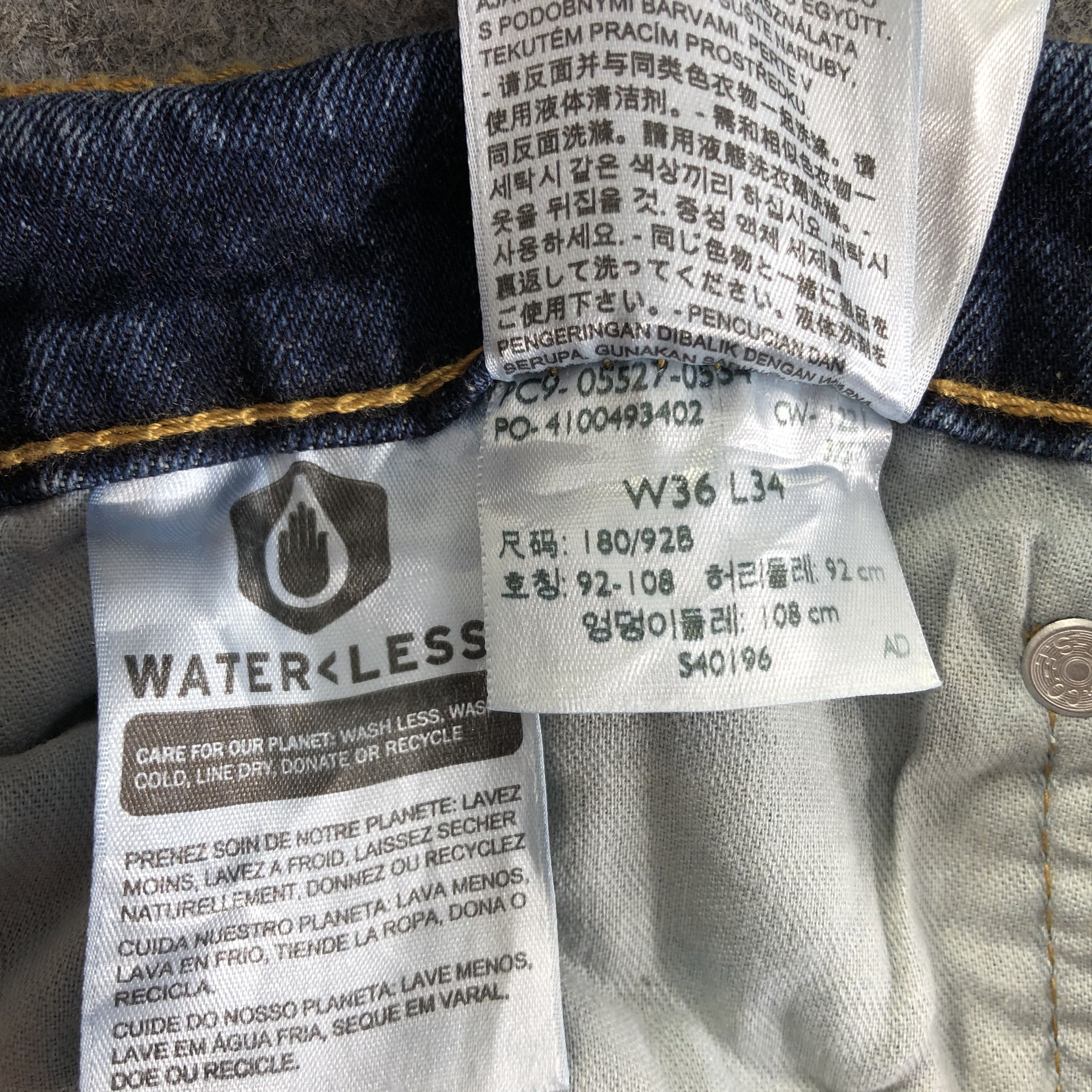 Levi's Vintage Blue Wash Levis 527 Jeans-J3715 Size US 37 - 12 Thumbnail