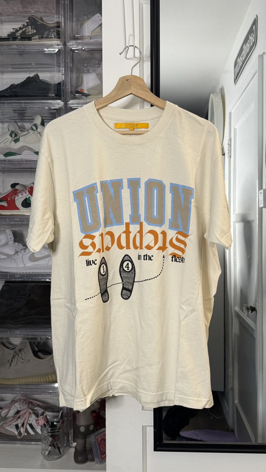 Union LA Union LA Steppas Tee "Tan" Size US XL / EU 56 / 4 - 1 Thumbnail