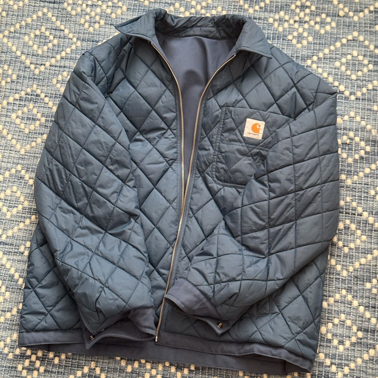 Carhartt × Carhartt Wip Carhartt WIP Madera Reversible Jacket Squid Size US XL / EU 56 / 4 - 4 Thumbnail