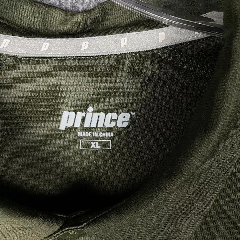 Prince Prince Polo Shirt Men's XL Green Adults Short Sleeve Size US XL / EU 56 / 4 - 2 Thumbnail