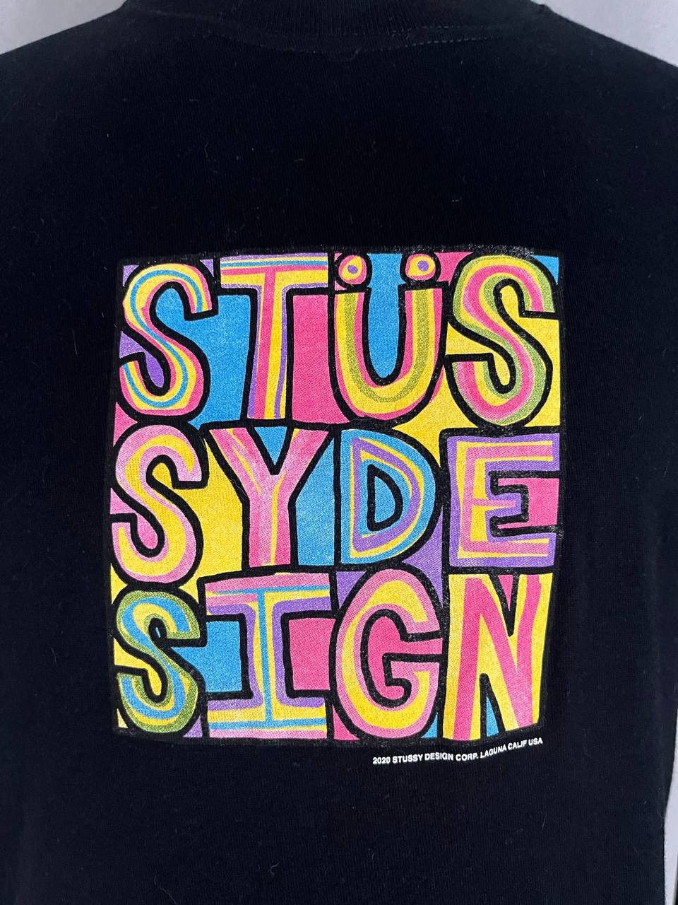 Stussy Stussy Tee T Shirt Black Design Size US M / EU 48-50 / 2 - 4 Thumbnail