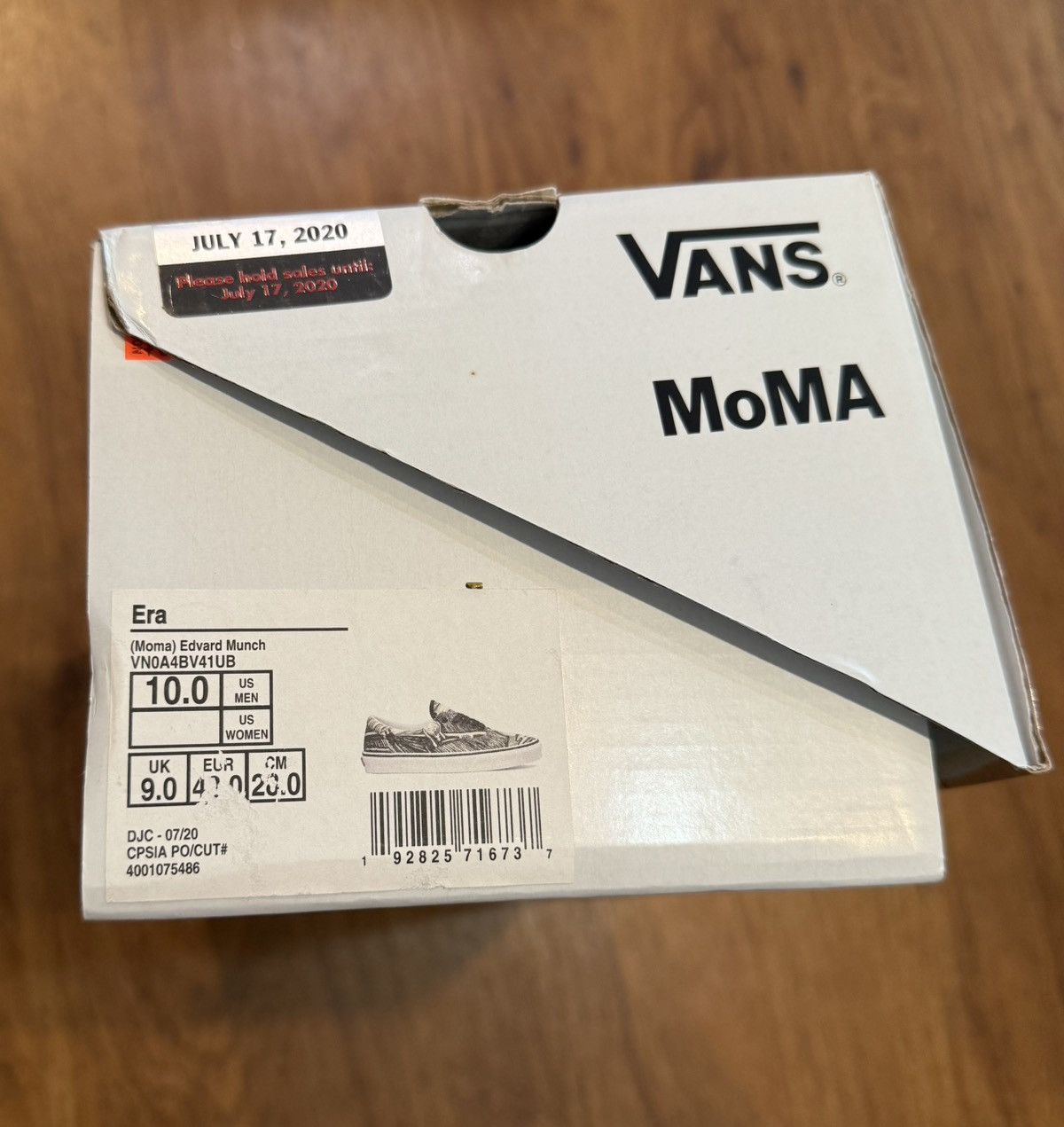 Vans Vans x MOMA Art Scream Edvard Munch Era Men's 10 Skate Size US 10 / EU 43 - 5 Thumbnail