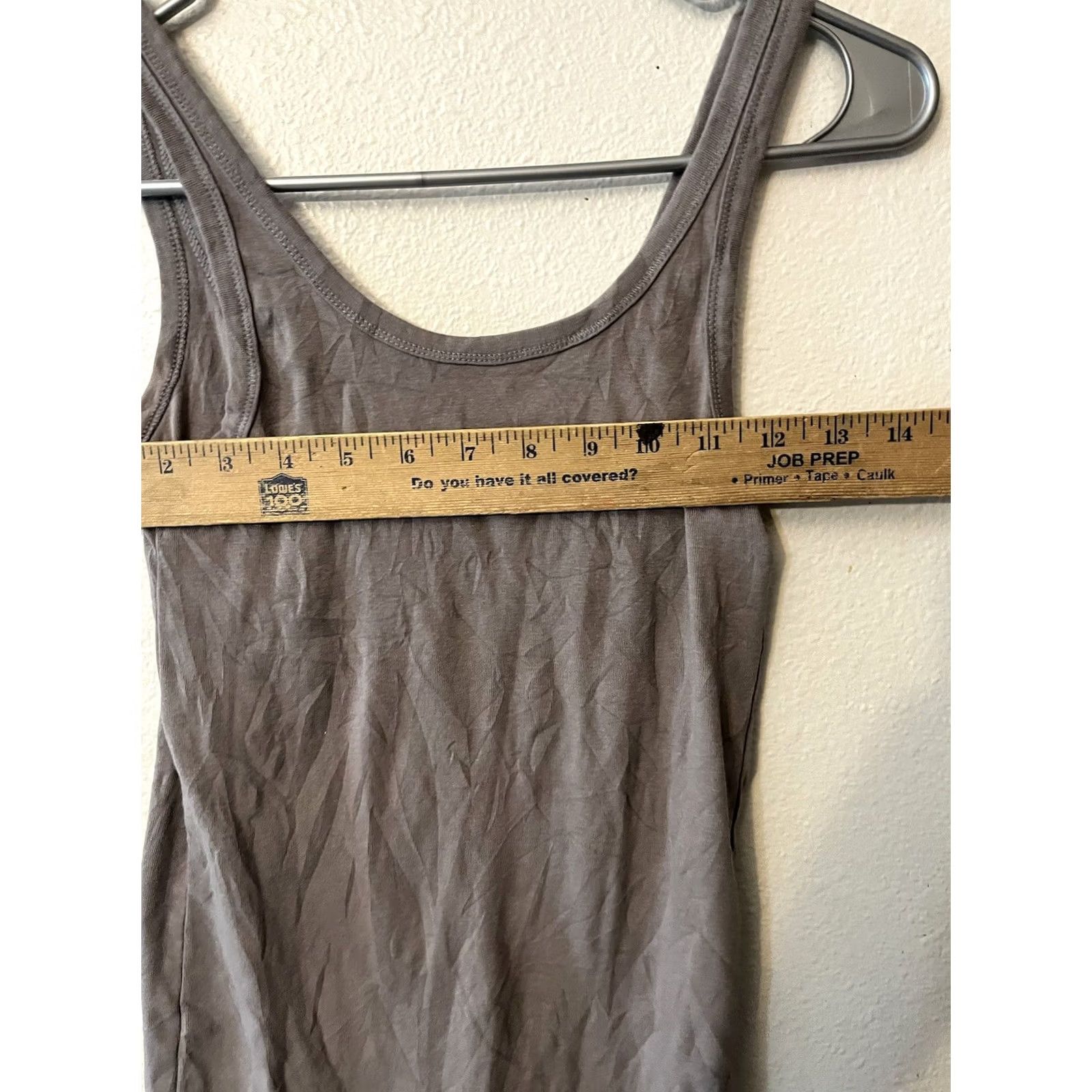 Banana Republic Banana Republic tank Cotton Blend Gray Solid Womens Small Size S / US 4 / IT 40 - 5 Thumbnail