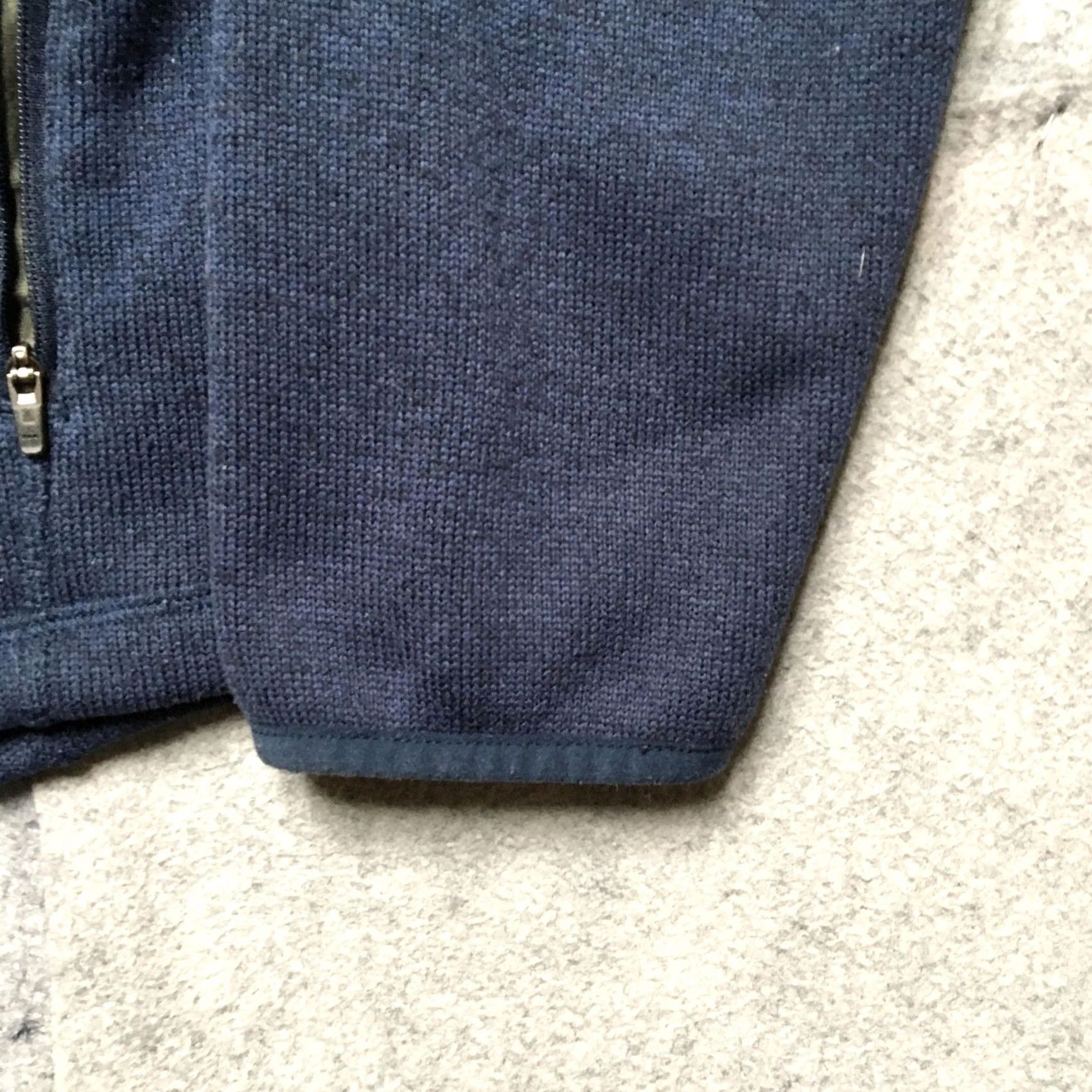 Vintage L.L.Bean Jacket Mens Medium Blue Hooded Fleece Full Zip Slightly Fitted Size US M / EU 48-50 / 2 - 2 Thumbnail