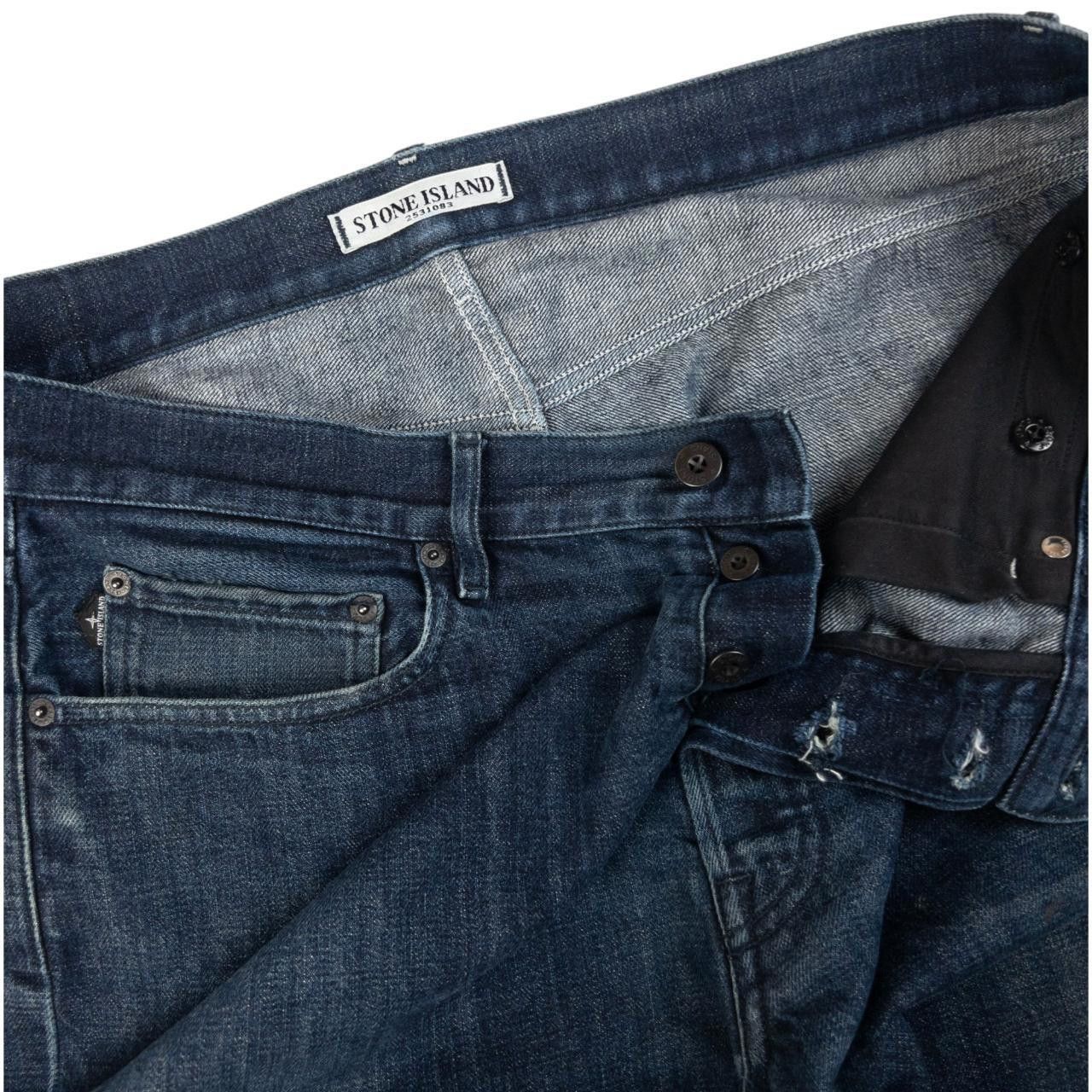 Stone Island Vintage Stone Island Denim Jeans Size W38 Size US 37 - 5 Thumbnail