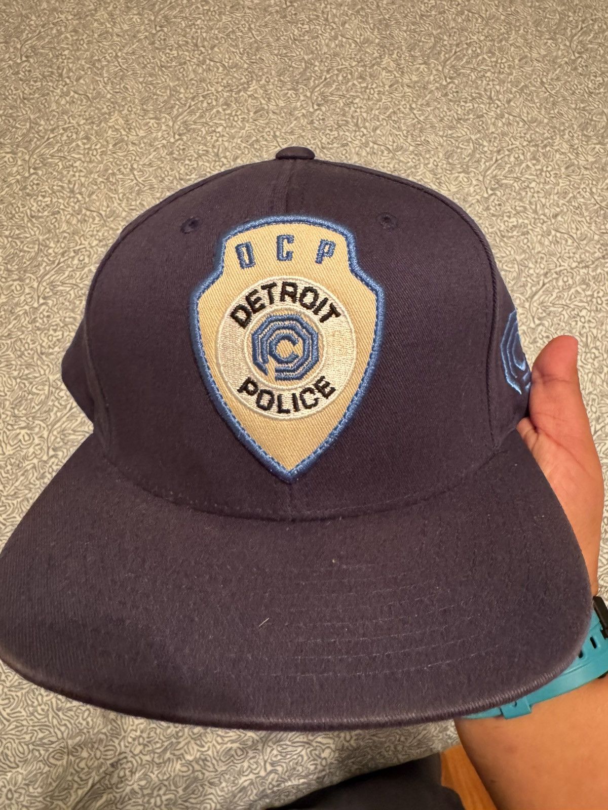 Mishka 2011 Mishka x Robocop Detroit Police snapback hat Size ONE SIZE - 2 Thumbnail