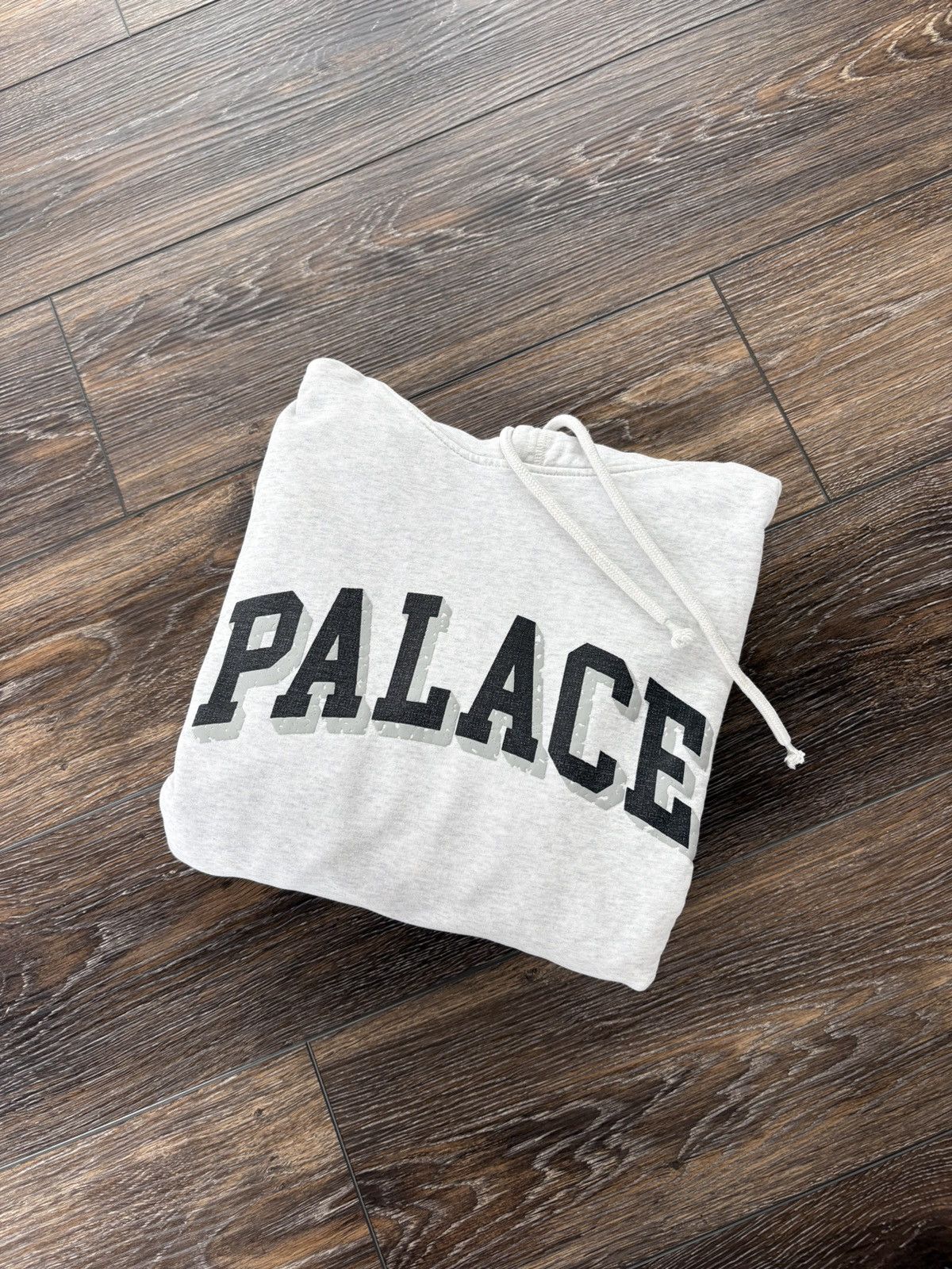 Palace Palace Puff Drop Shadow Hoodie Grey Size US M / EU 48-50 / 2 - 7 Thumbnail