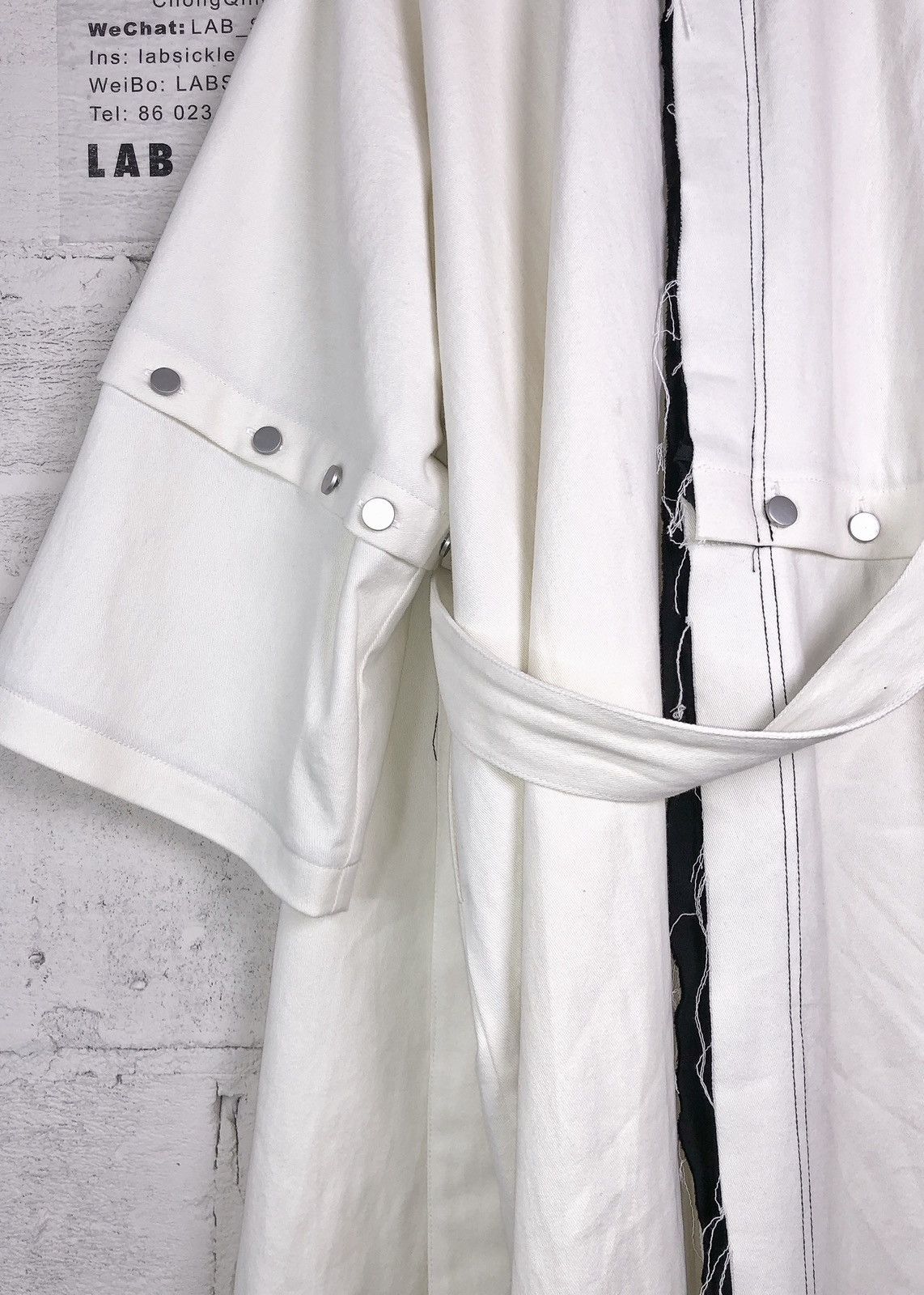 Other “Denim Nomad Asymmetric Detachable Trench Coat Size US XL / EU 56 / 4 - 12 Thumbnail
