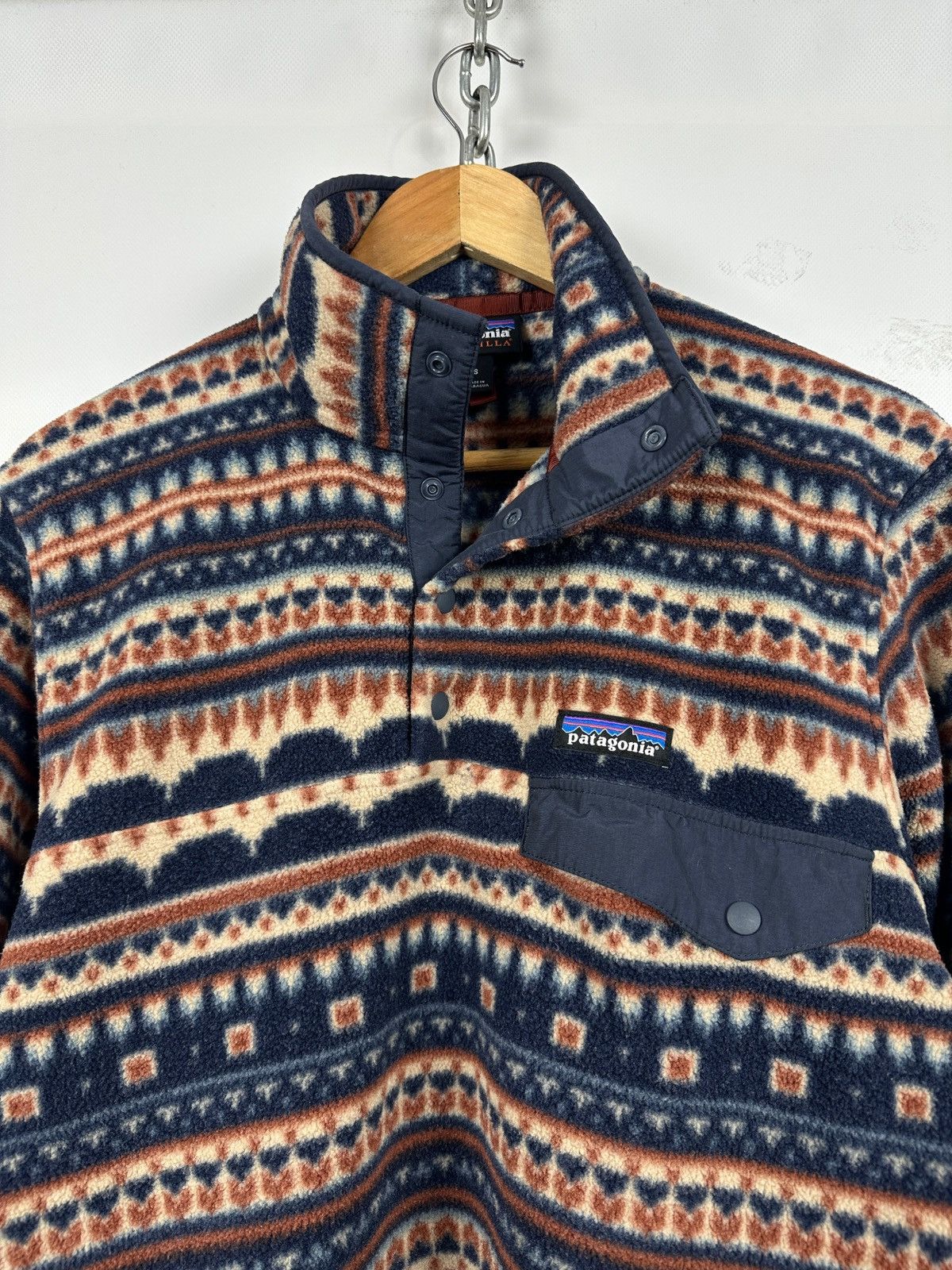 Patagonia Patagonia Synchilla Snap-T Aztec Fleece Pullover Size US S / EU 44-46 / 1 - 13 Thumbnail