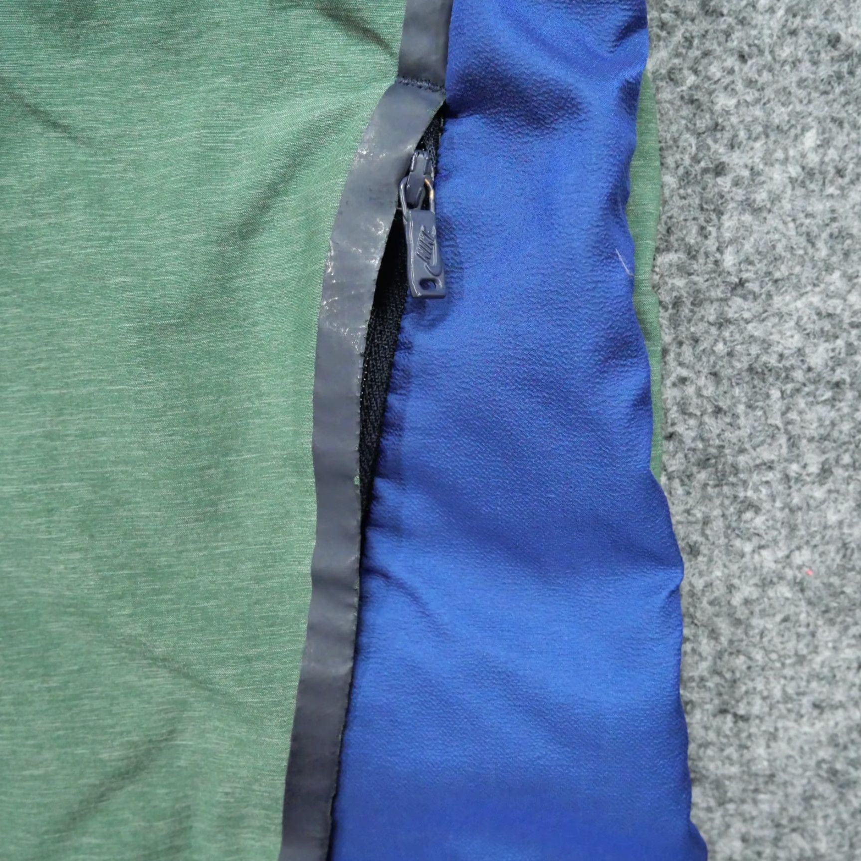 Nike Nike Jacket Womens Medium Green Blue Track Hooded Windbreaker Full Zip Size M / US 6-8 / IT 42-44 - 6 Thumbnail