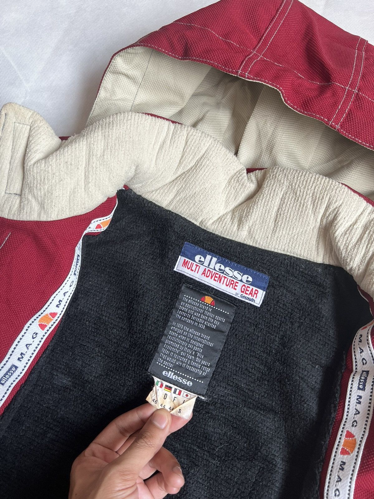 Ellesse × Goldwin Vintage 90's Ellesse Goldwin Ski Sportswear Jacket Size US M / EU 48-50 / 2 - 3 Thumbnail